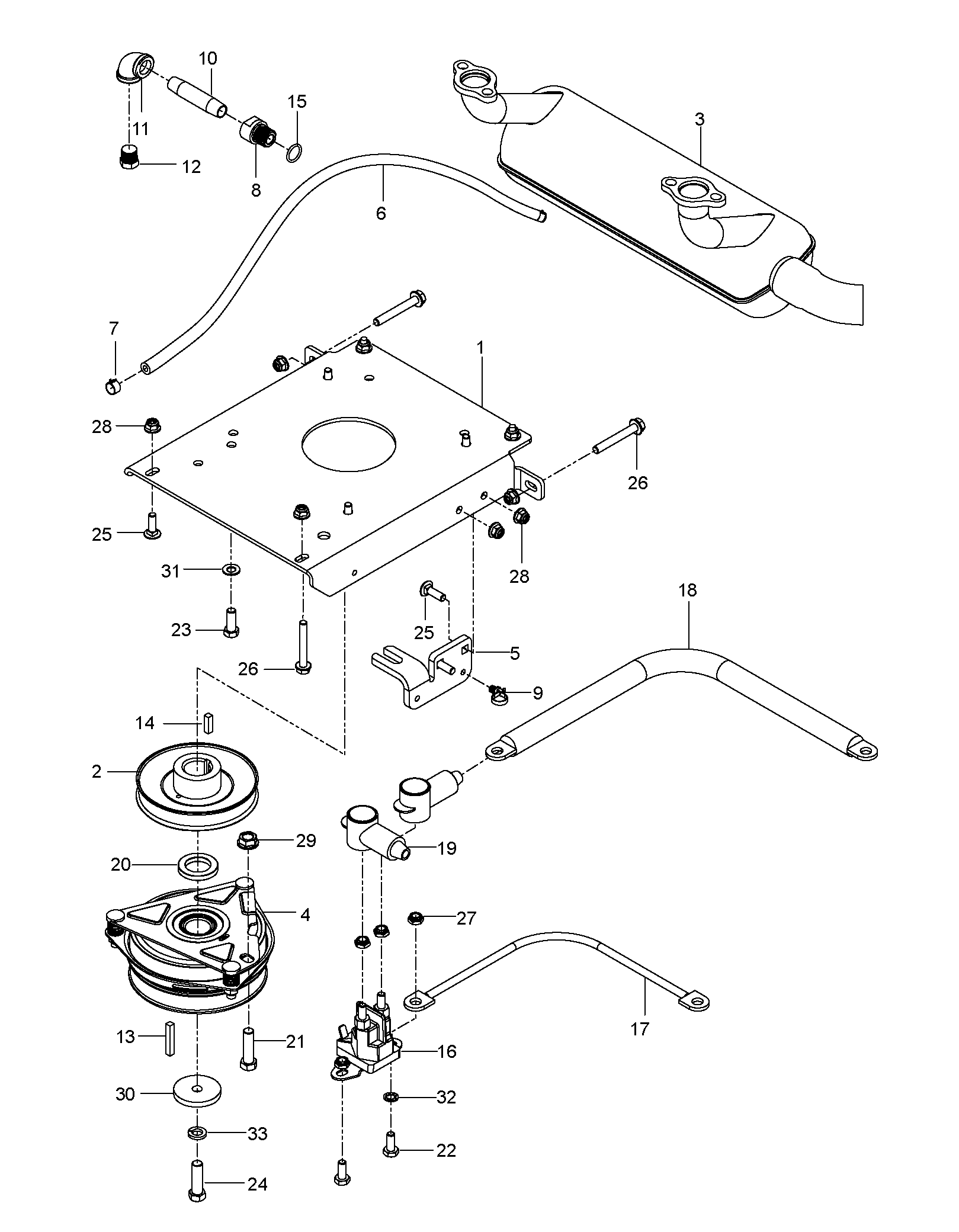 ENGINE PLATE