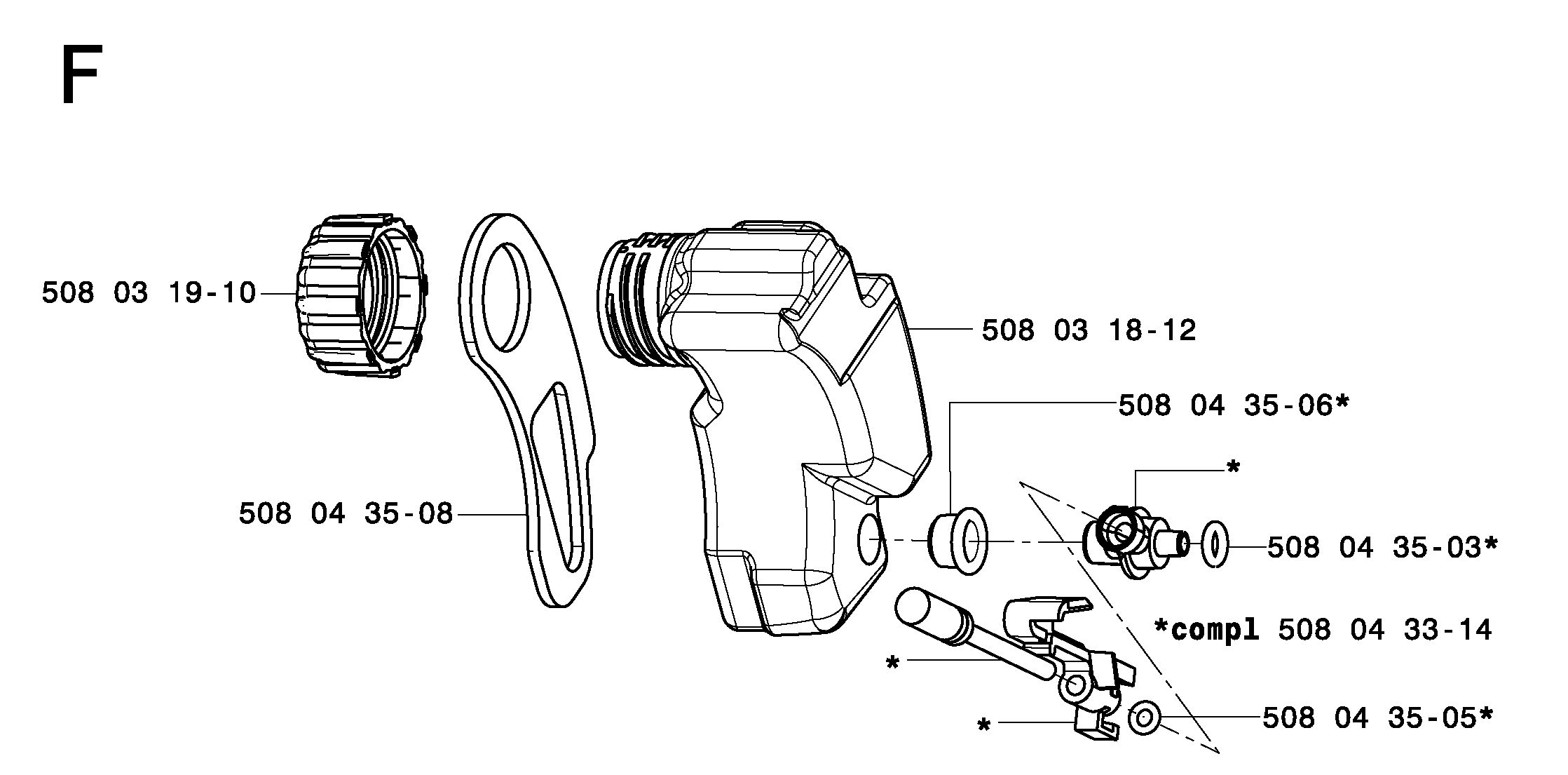 SECTOR GEAR / AXLE SUPPORT