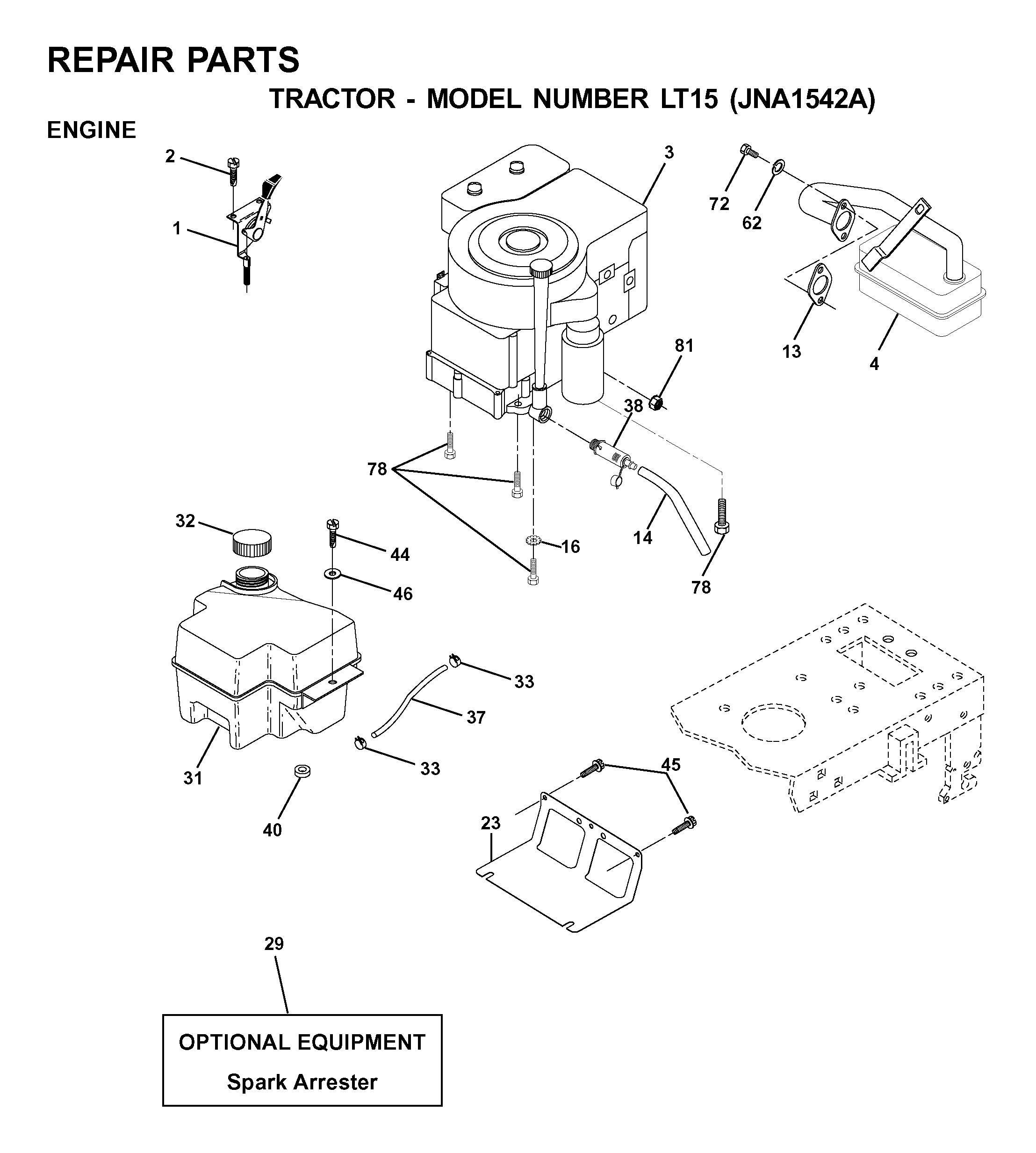 ENGINE & CUTTING EQUIPMENT
