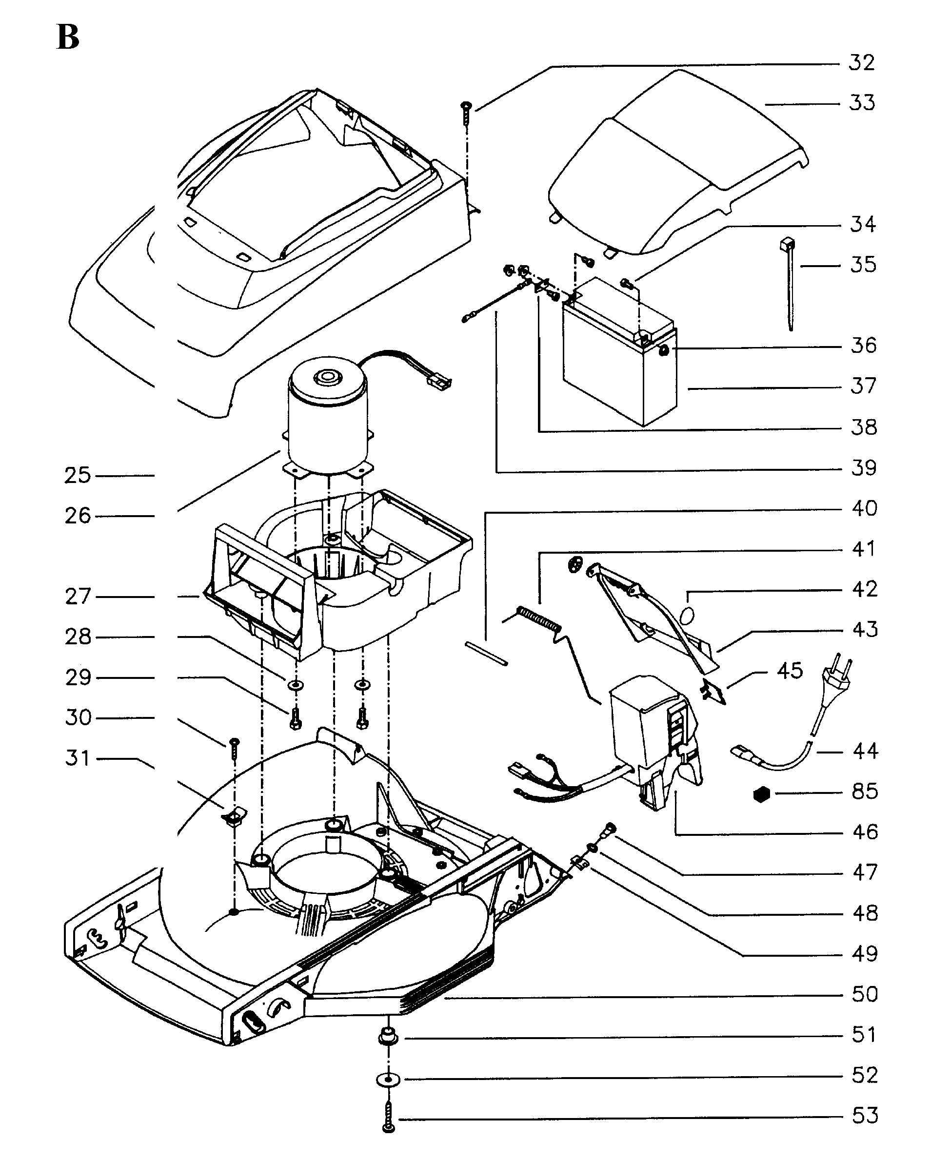 MOWER LIFT / DECK LIFT