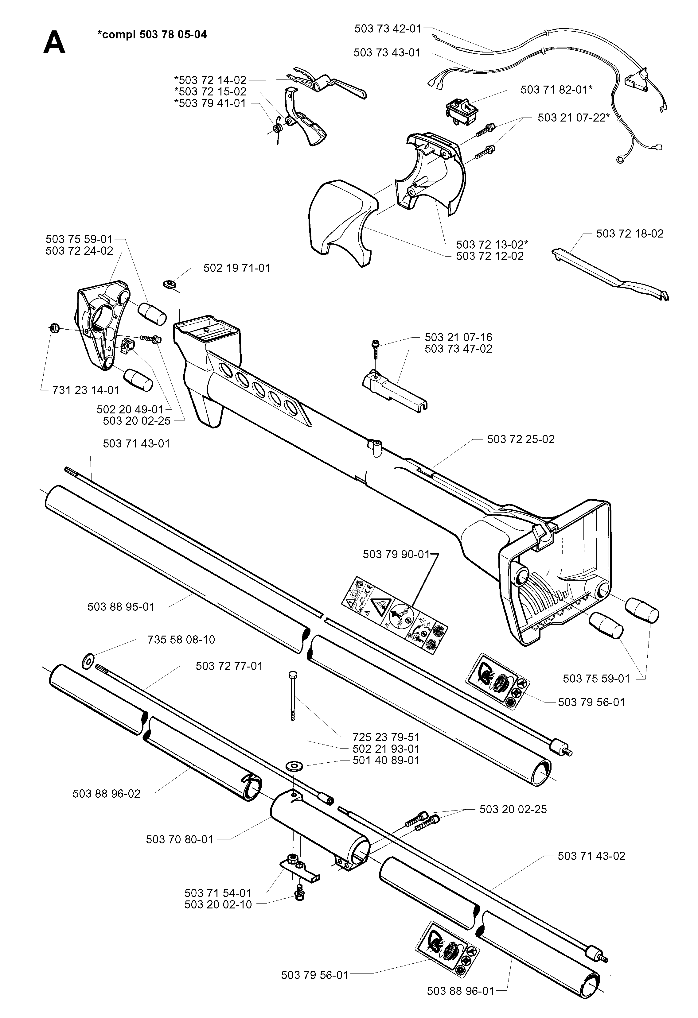 SHAFT & HANDLE