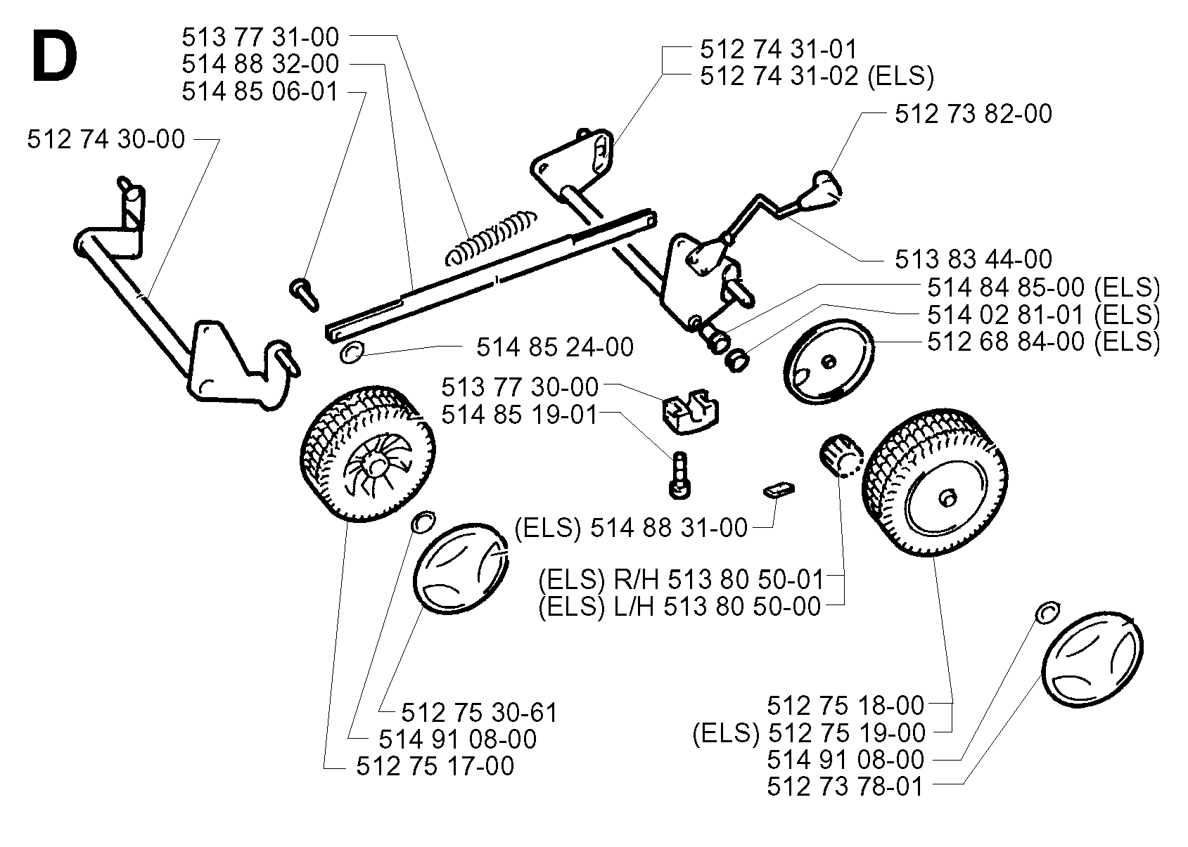 WHEEL & DEPTH STAKE ASSEMBLY
