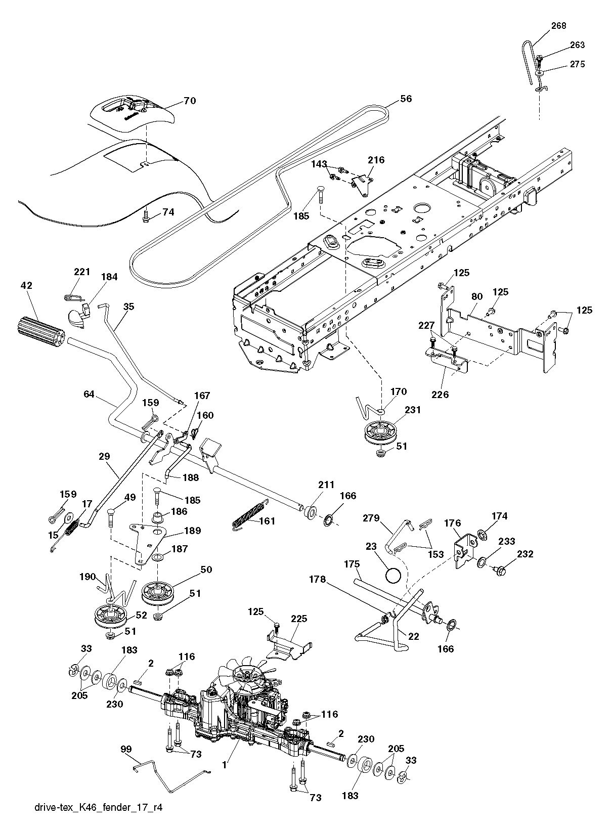 MOWER DECK / CUTTING DECK