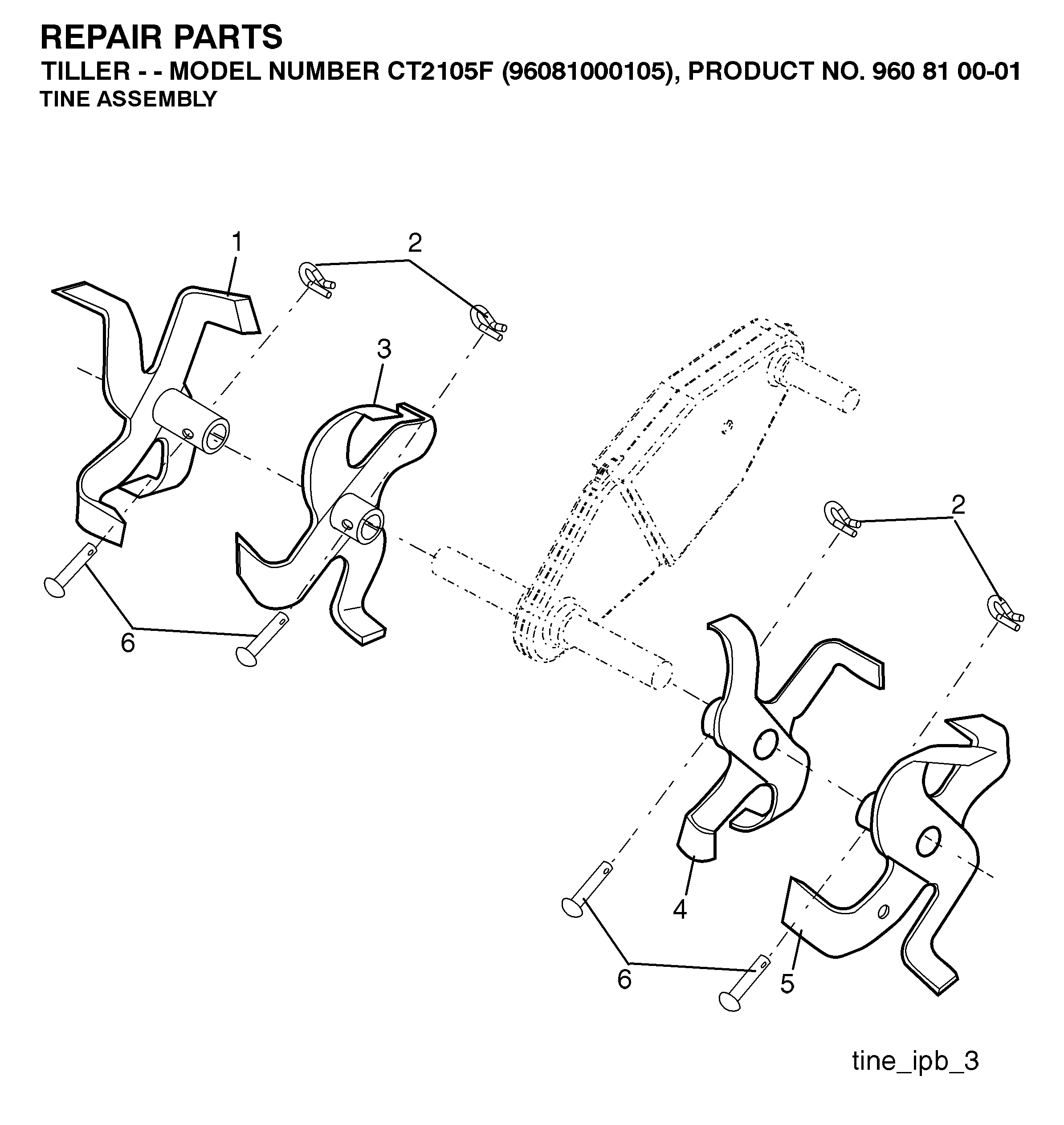 TINE ASSEMBLY