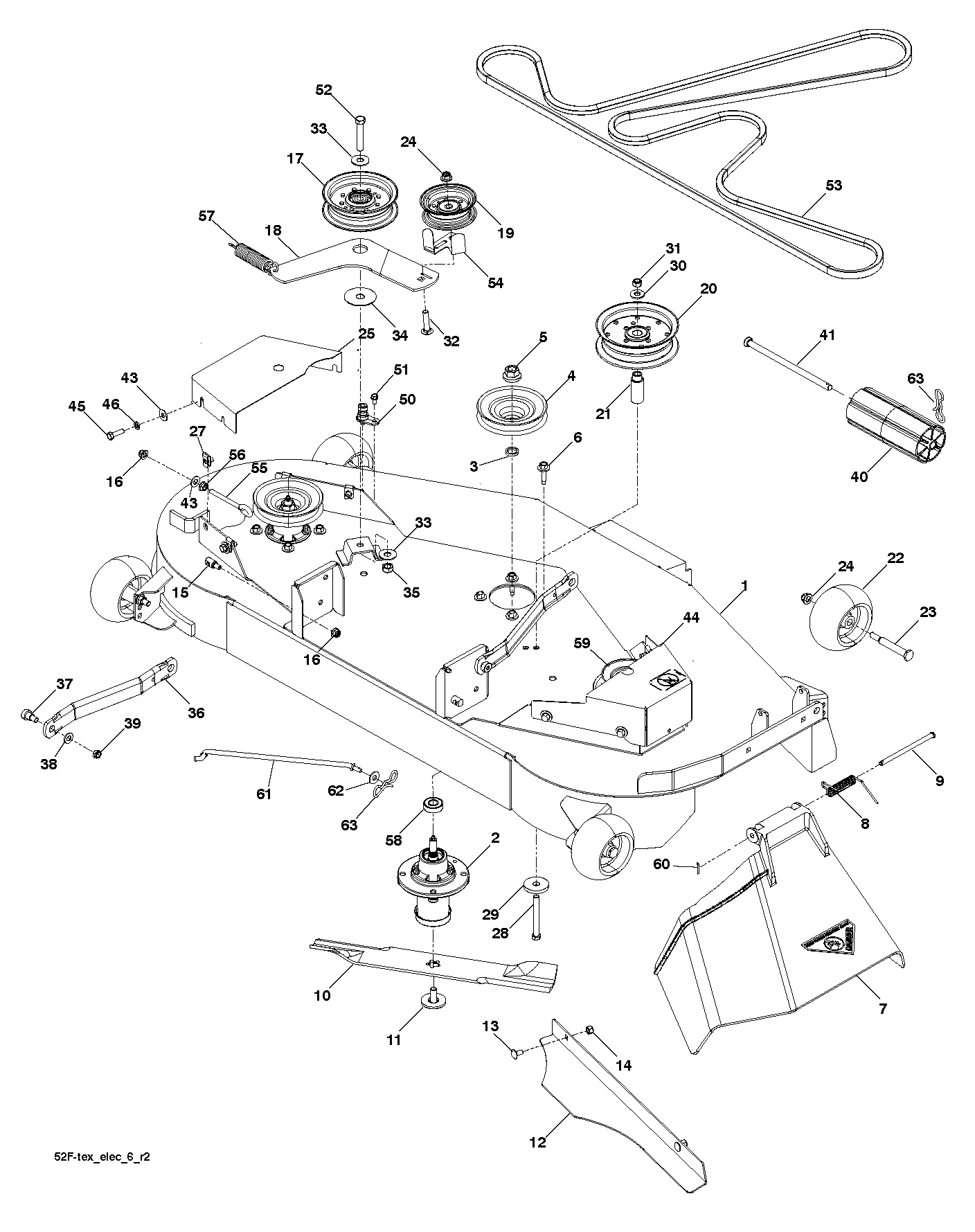 MOWER DECK / CUTTING DECK