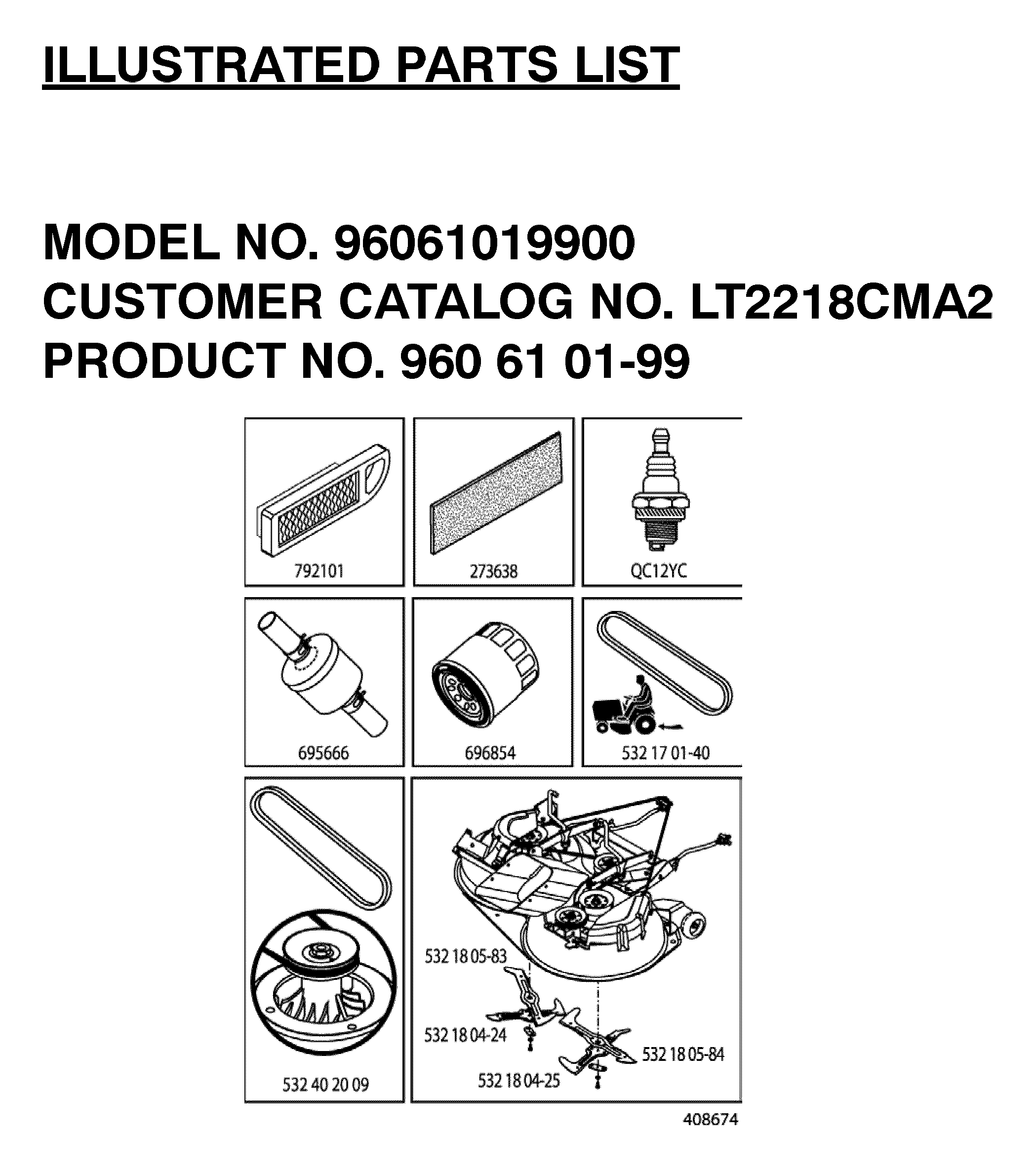 FREQUENTLY USED PARTS