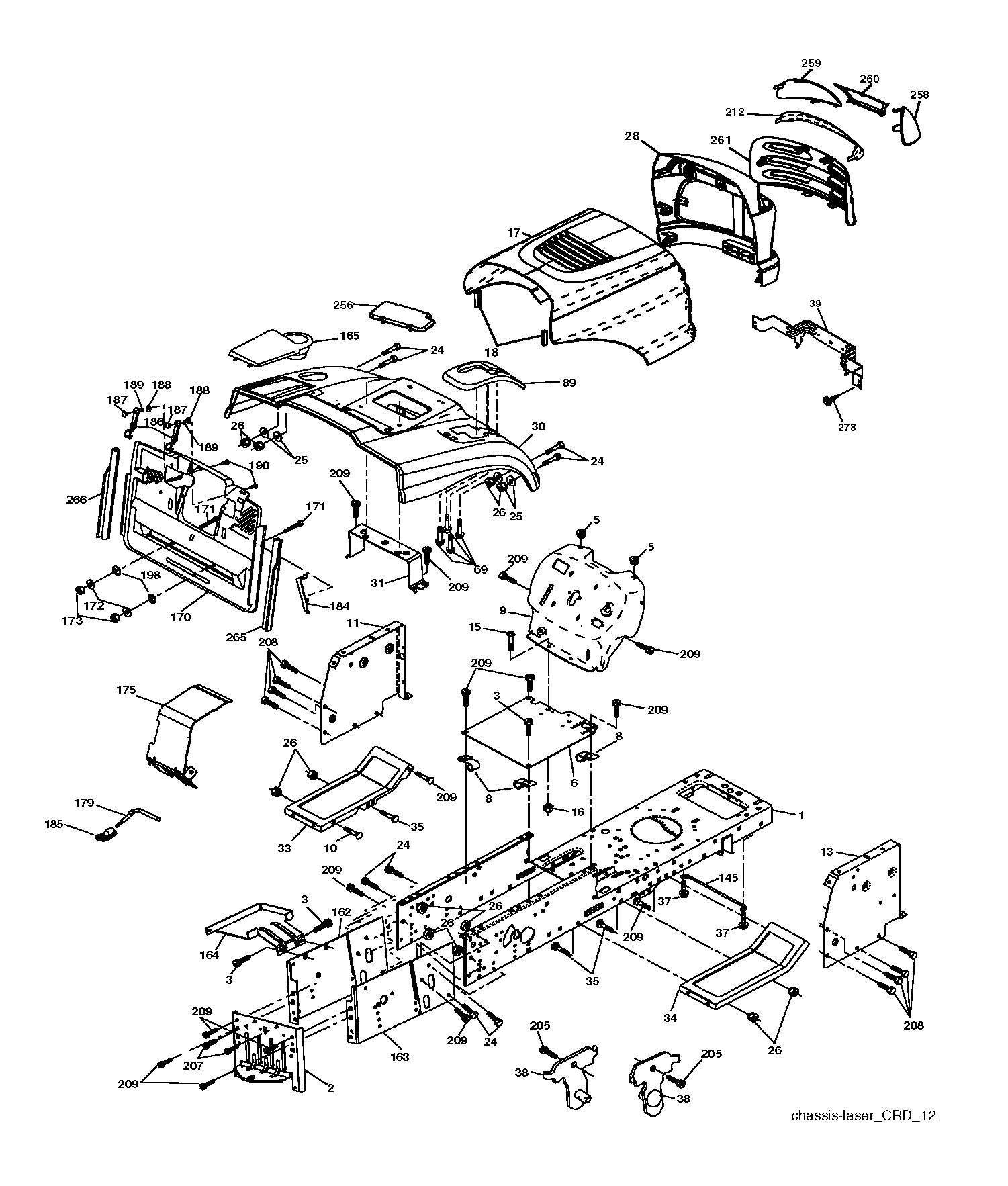 MOWER LIFT / DECK LIFT