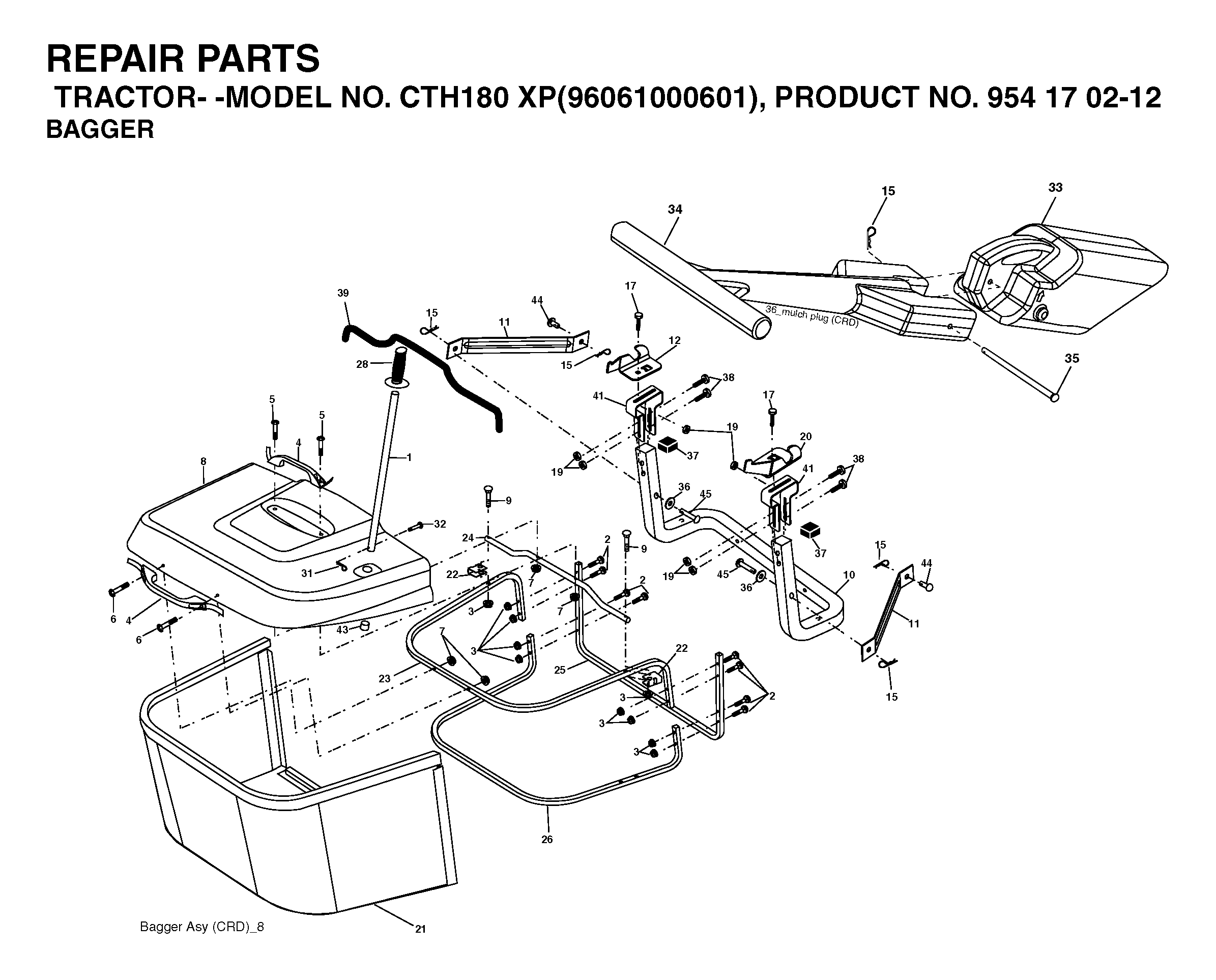 SECTOR GEAR / AXLE SUPPORT