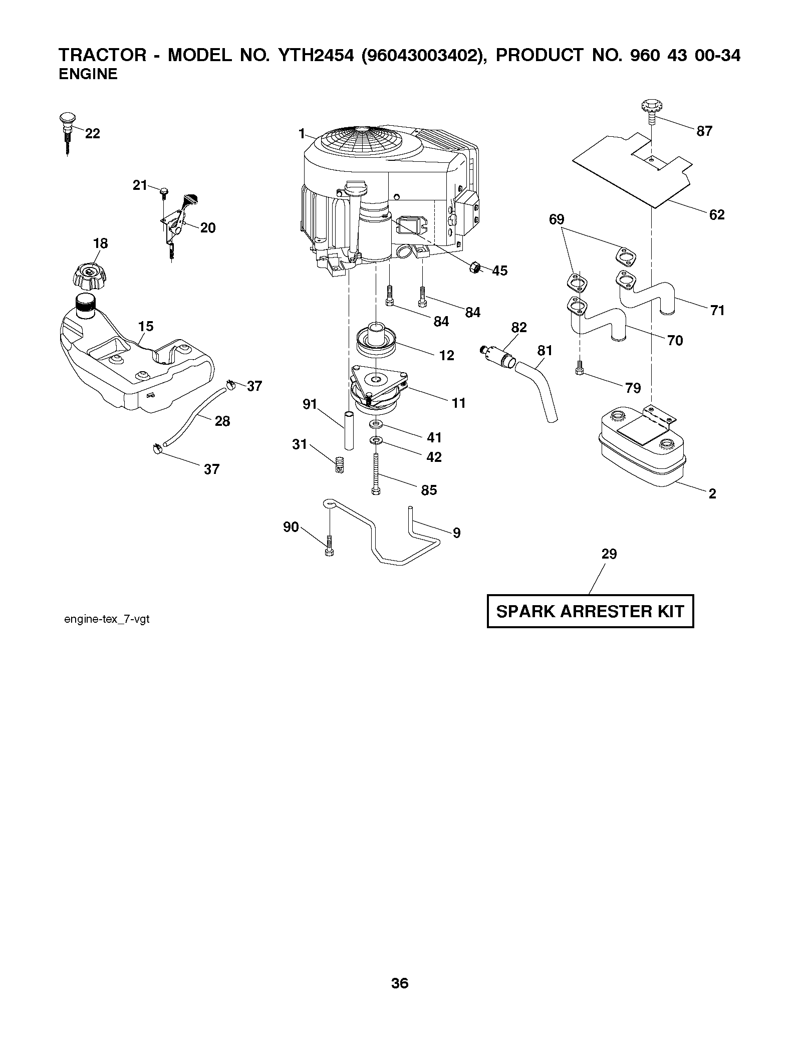 ENGINE & CUTTING EQUIPMENT