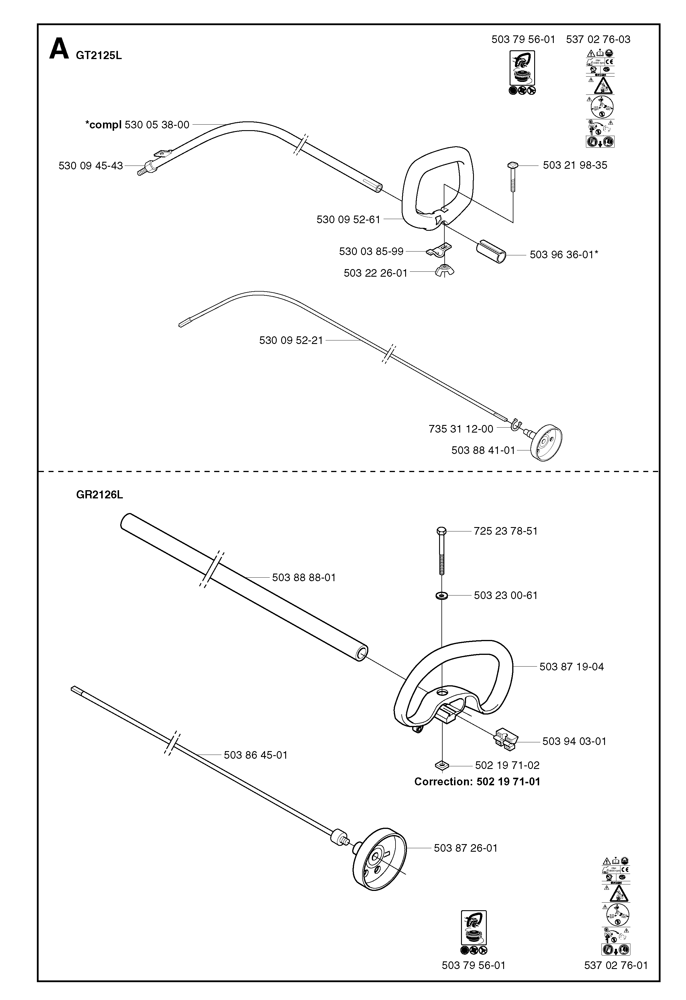 SHAFT & HANDLE