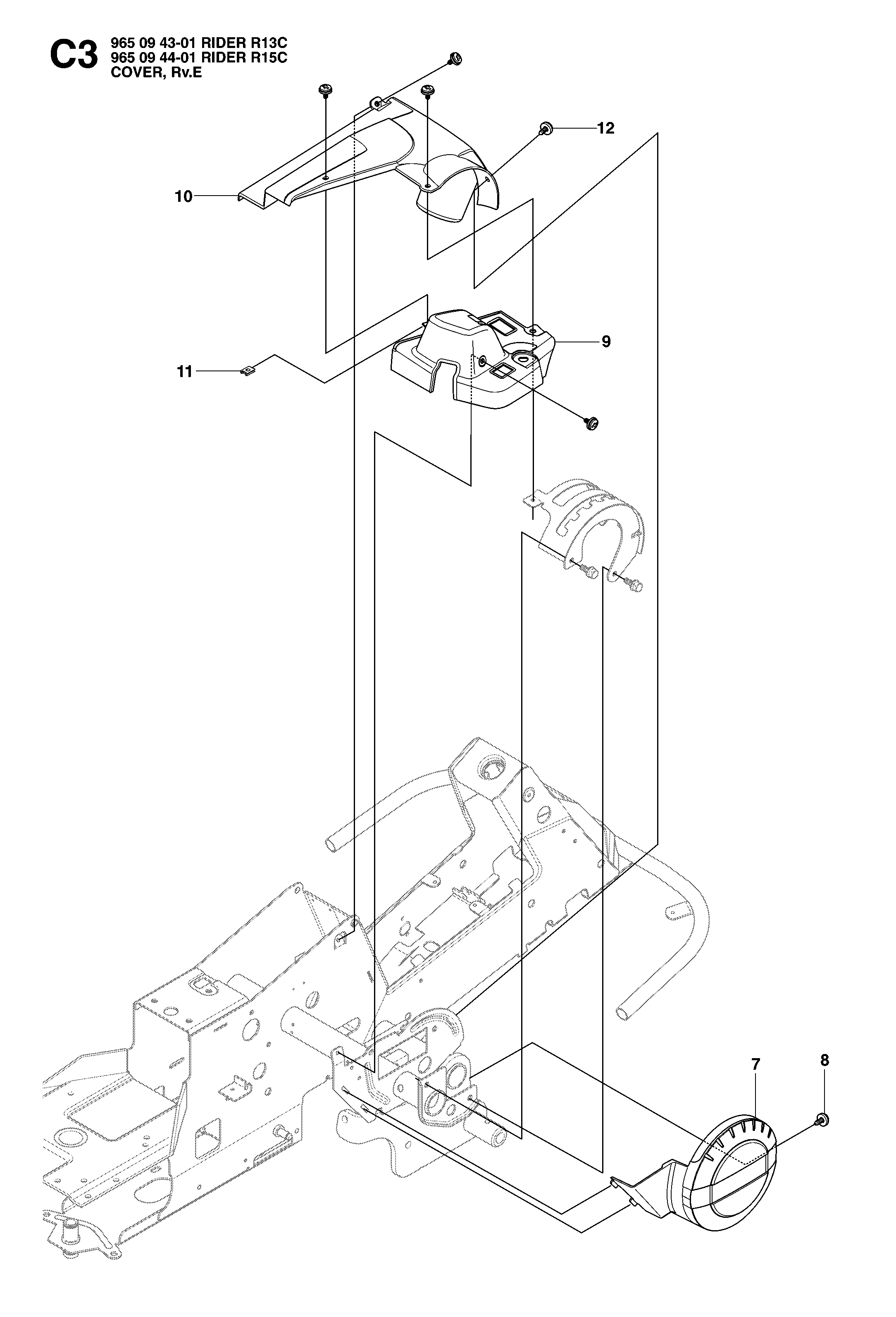 MOWER DECK / CUTTING DECK