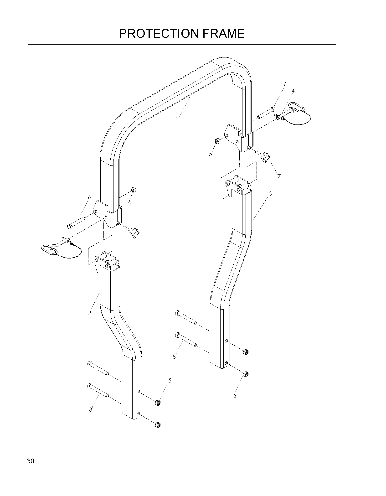 PROTECTION FRAME