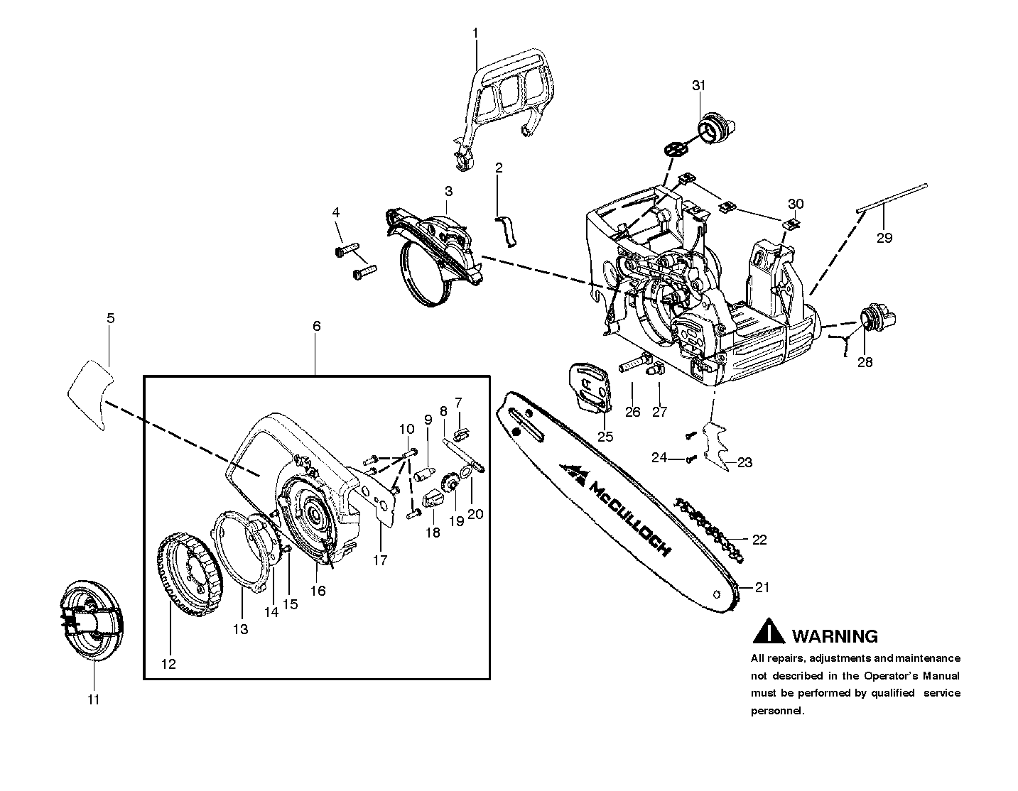 MOWER LIFT / DECK LIFT