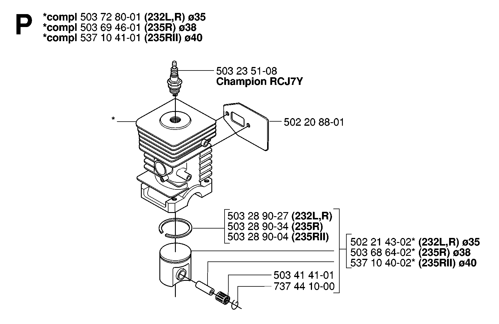 CYLINDER PISTON