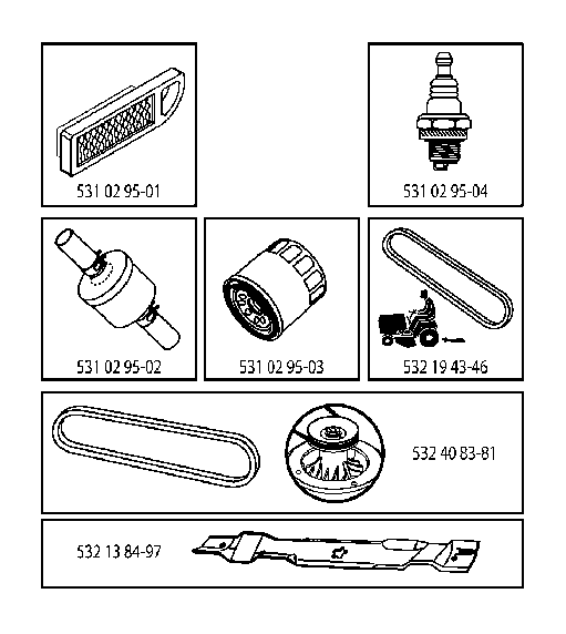 FREQUENTLY USED PARTS