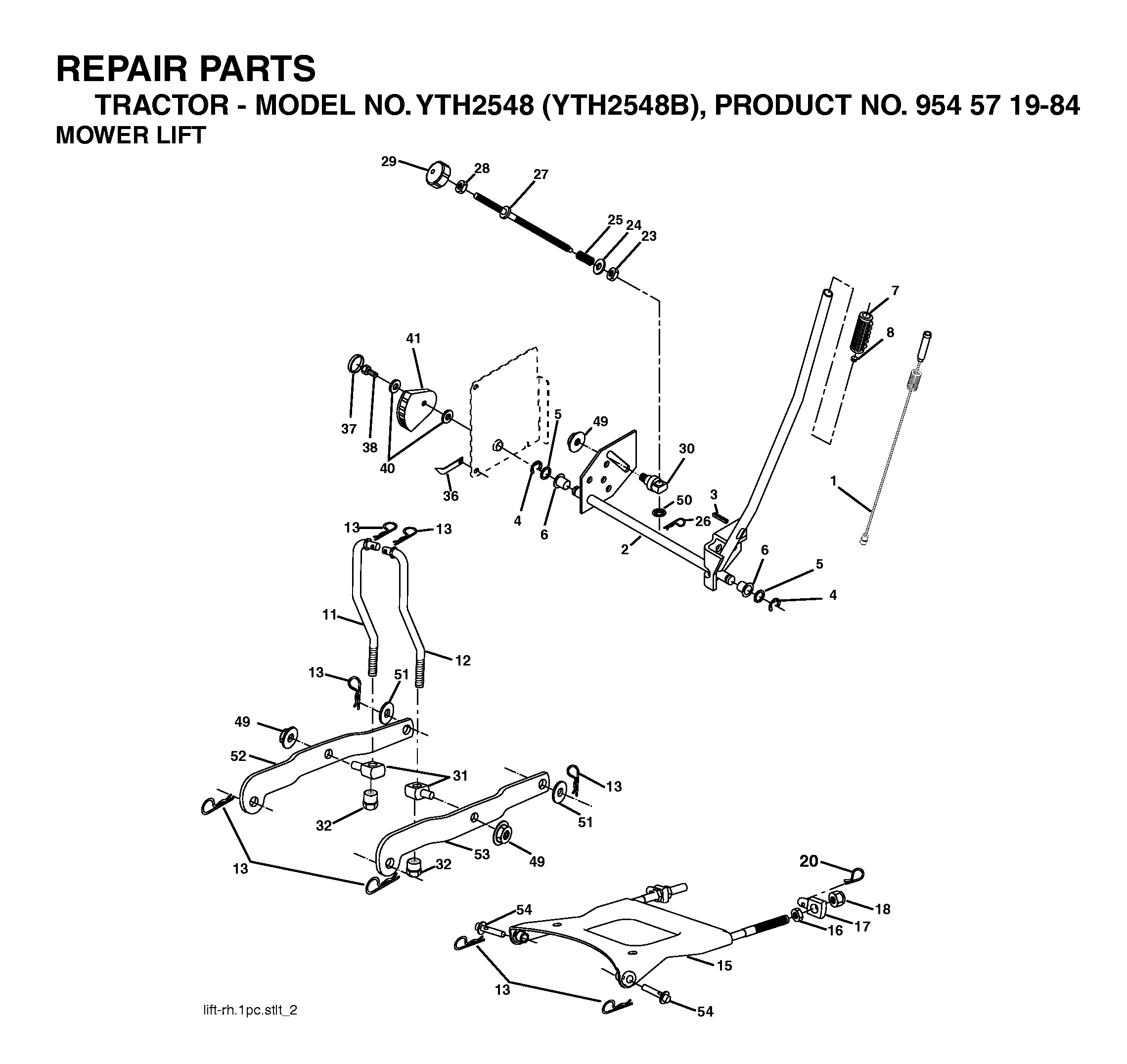 SECTOR GEAR / AXLE SUPPORT