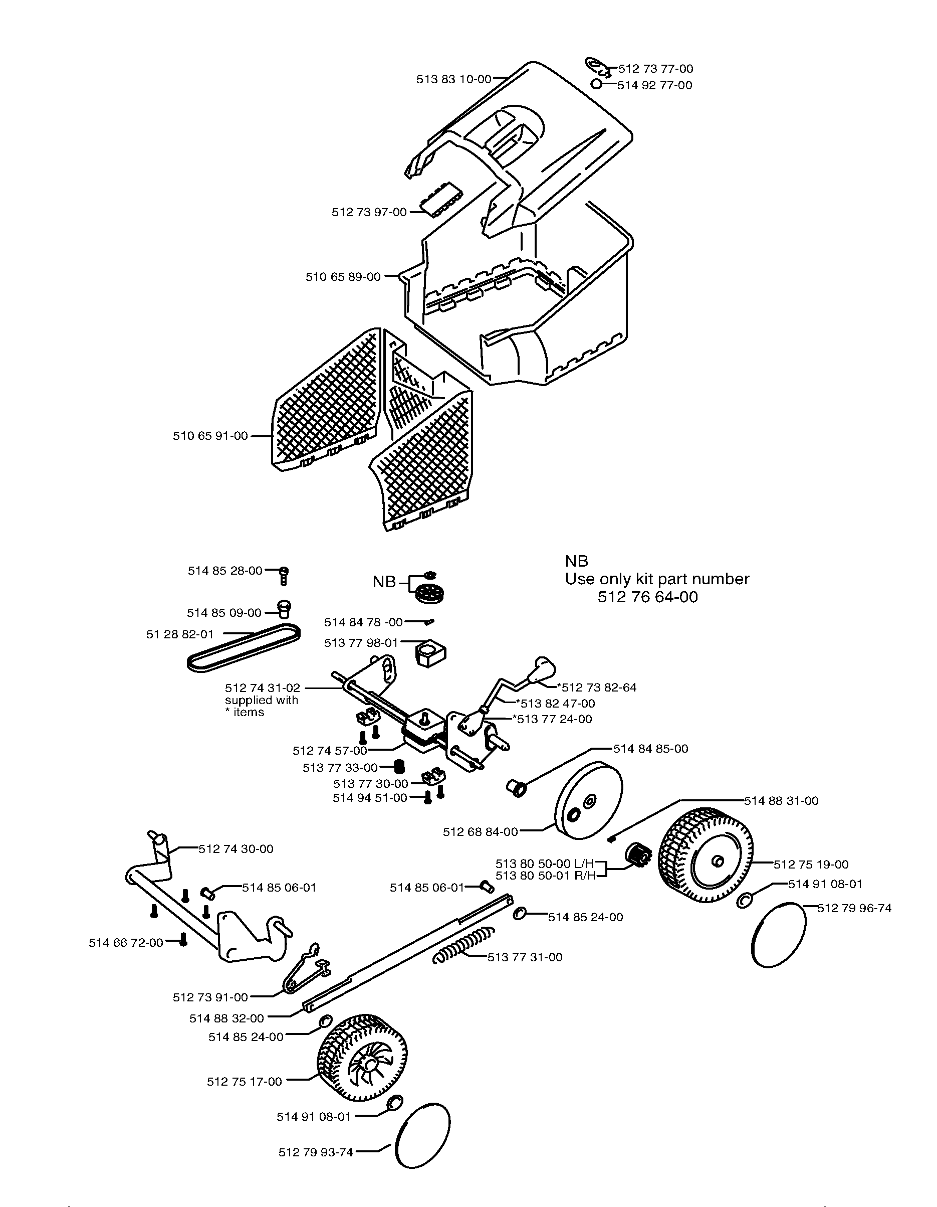 MOWER LIFT / DECK LIFT