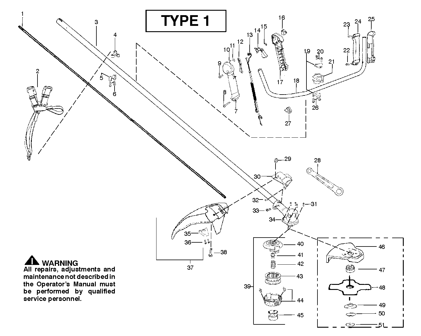 SHAFT & HANDLE