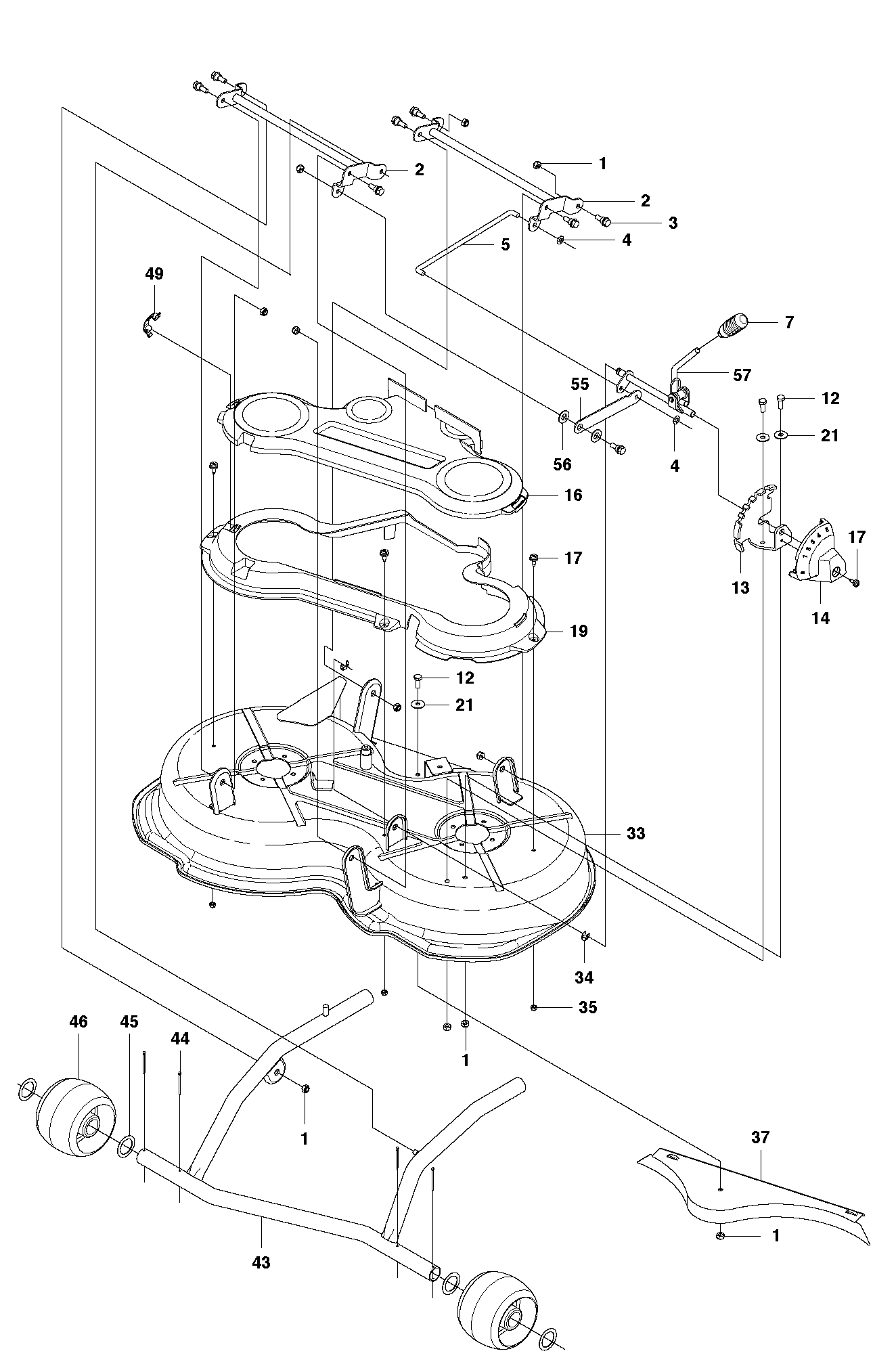MOWER DECK / CUTTING DECK