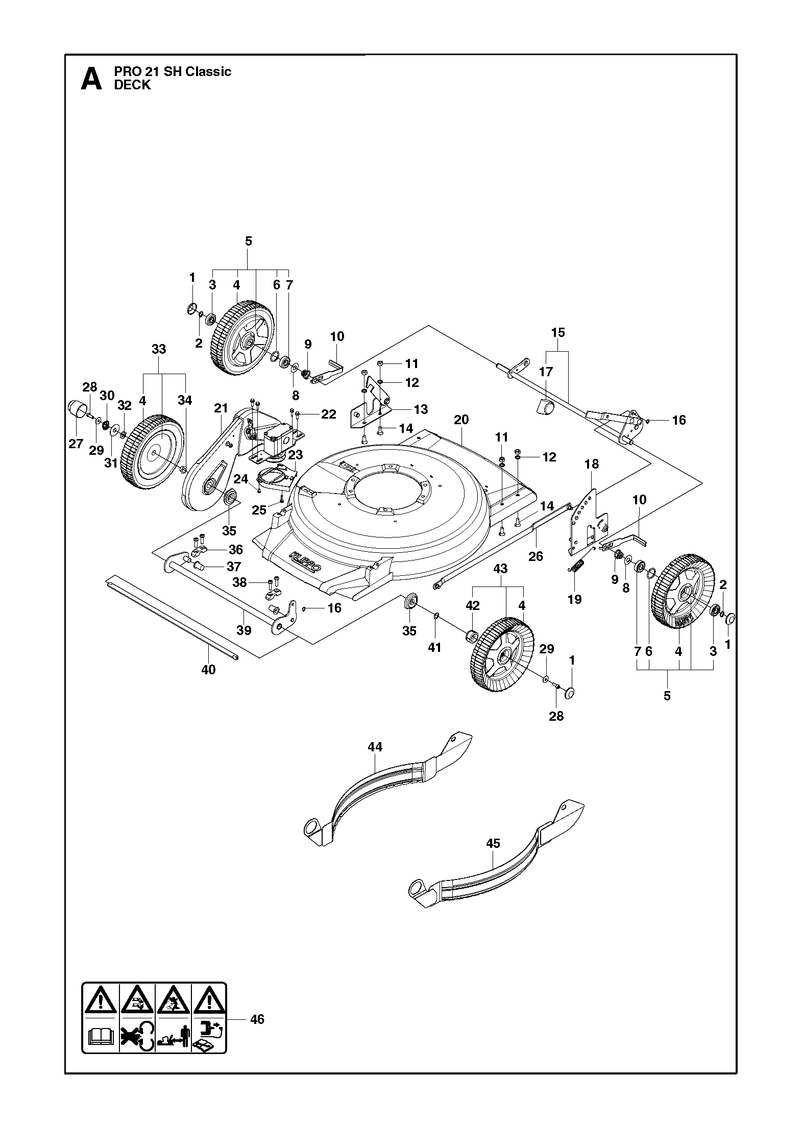 MOWER DECK / CUTTING DECK