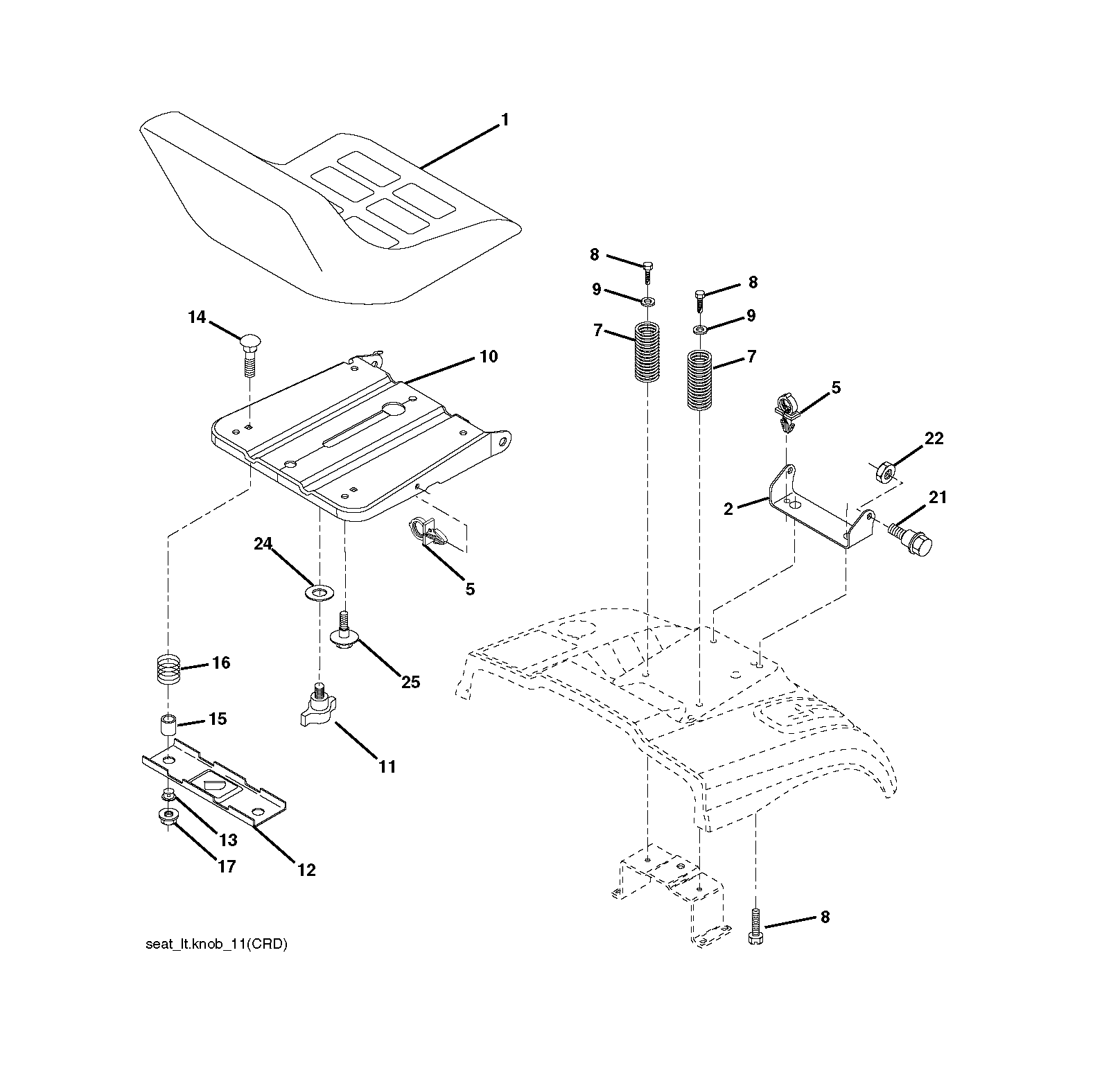 MOWER LIFT / DECK LIFT