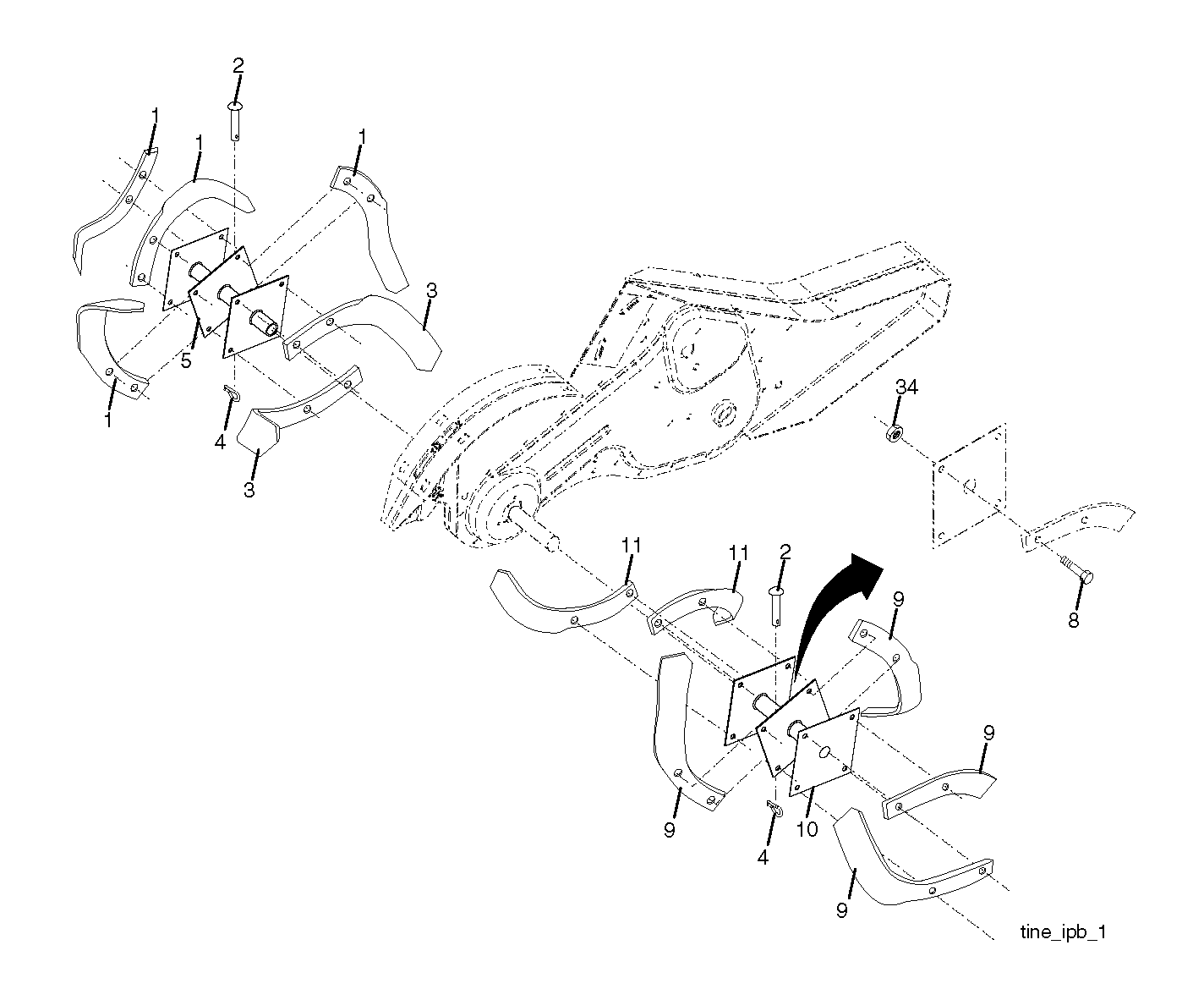 TINE ASSEMBLY