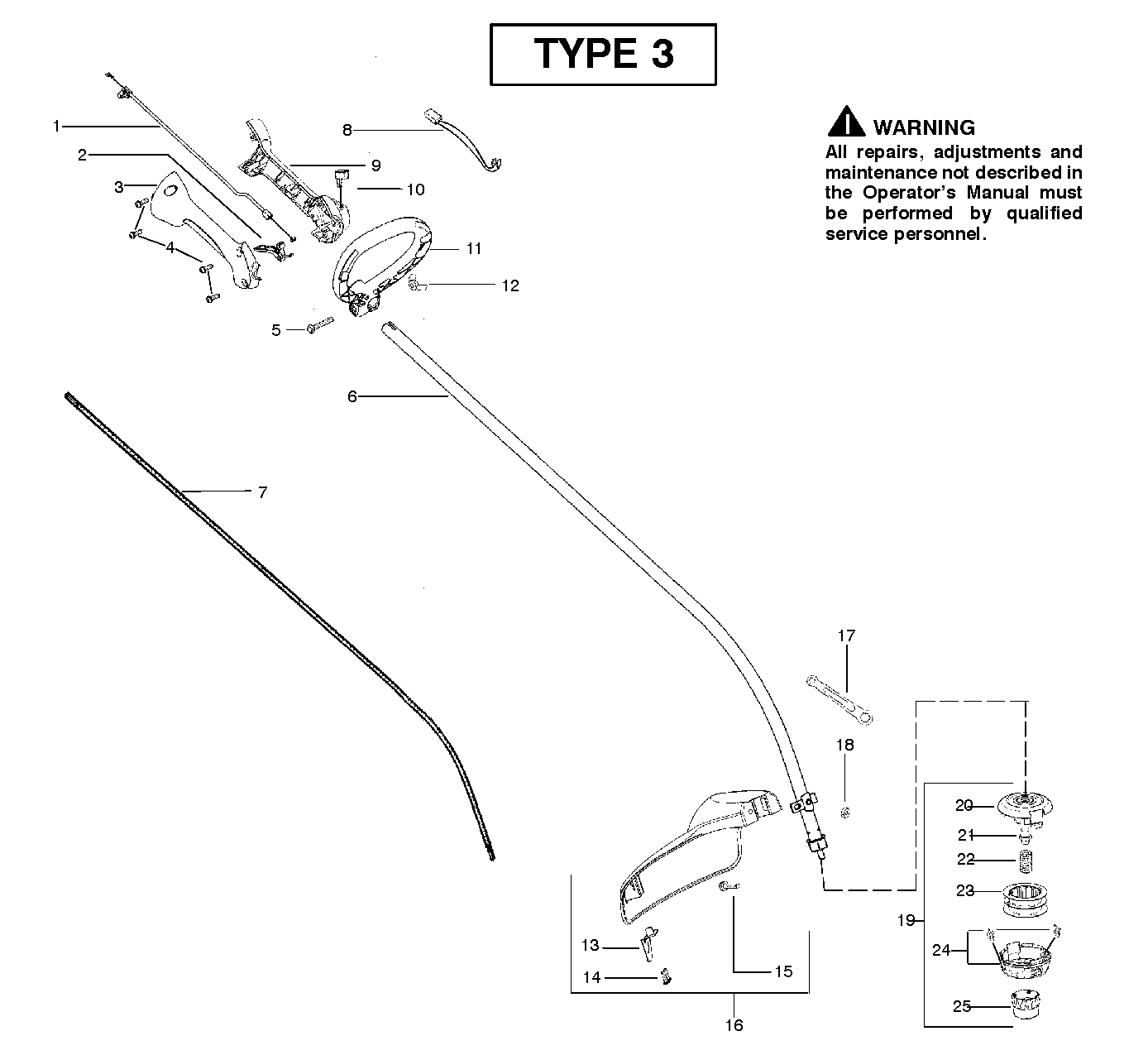 SHAFT & HANDLE