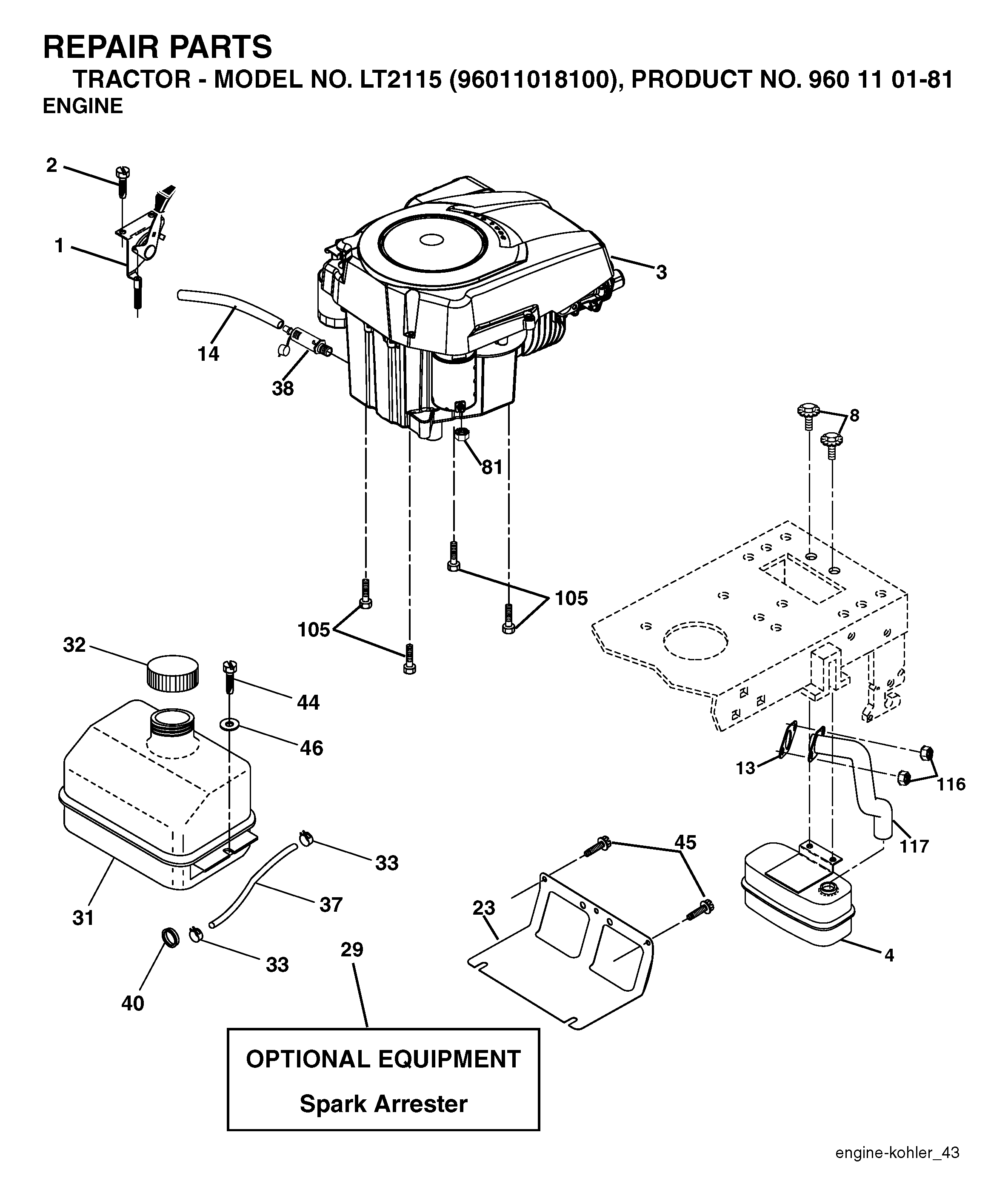 ENGINE & CUTTING EQUIPMENT