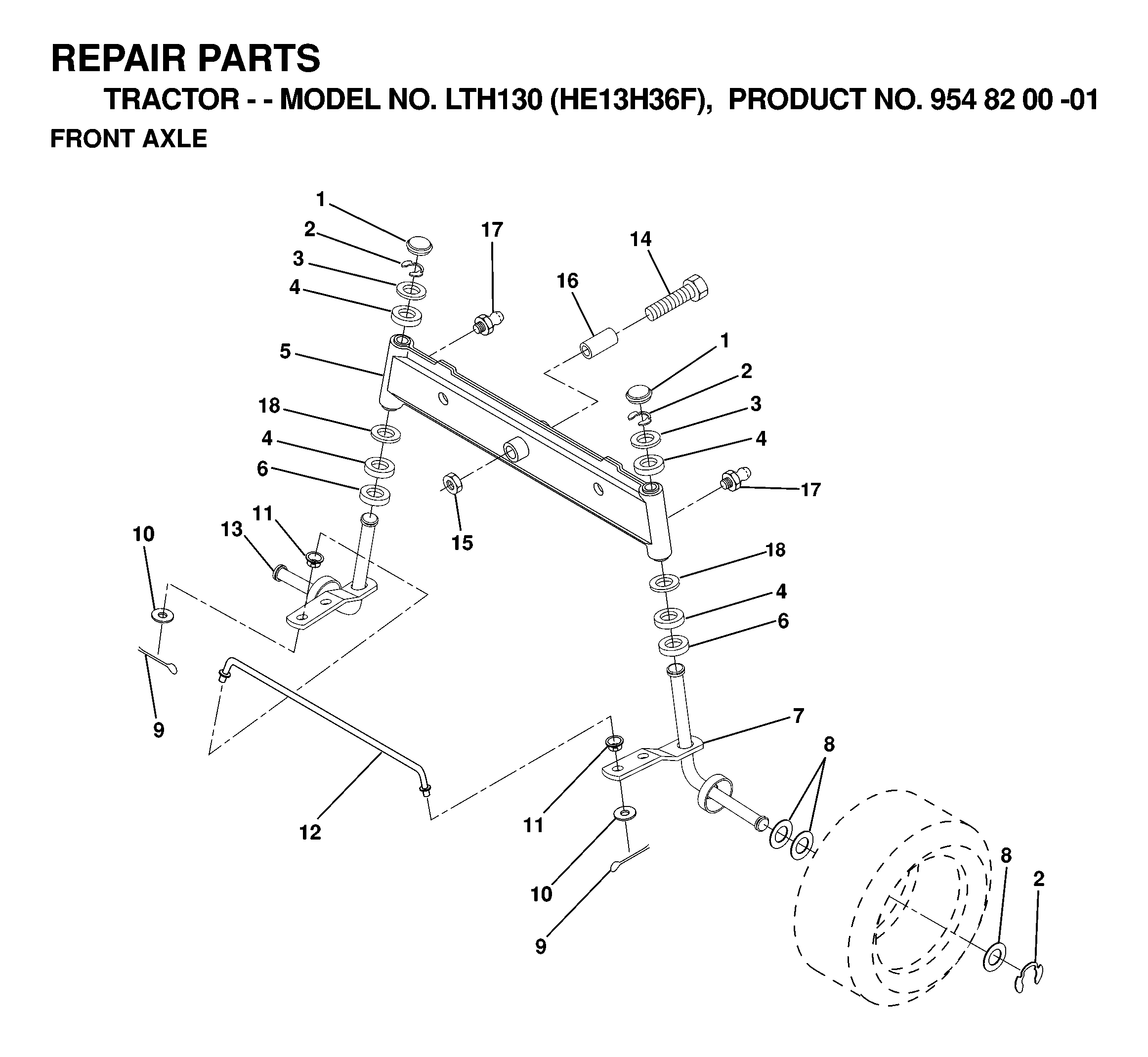 FRONT AXLE 