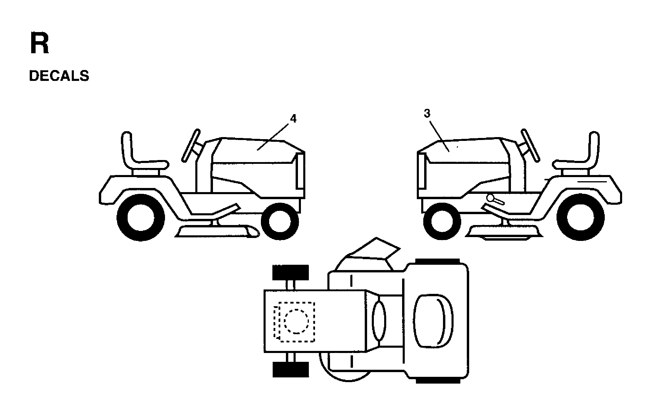 MOWER LIFT / DECK LIFT