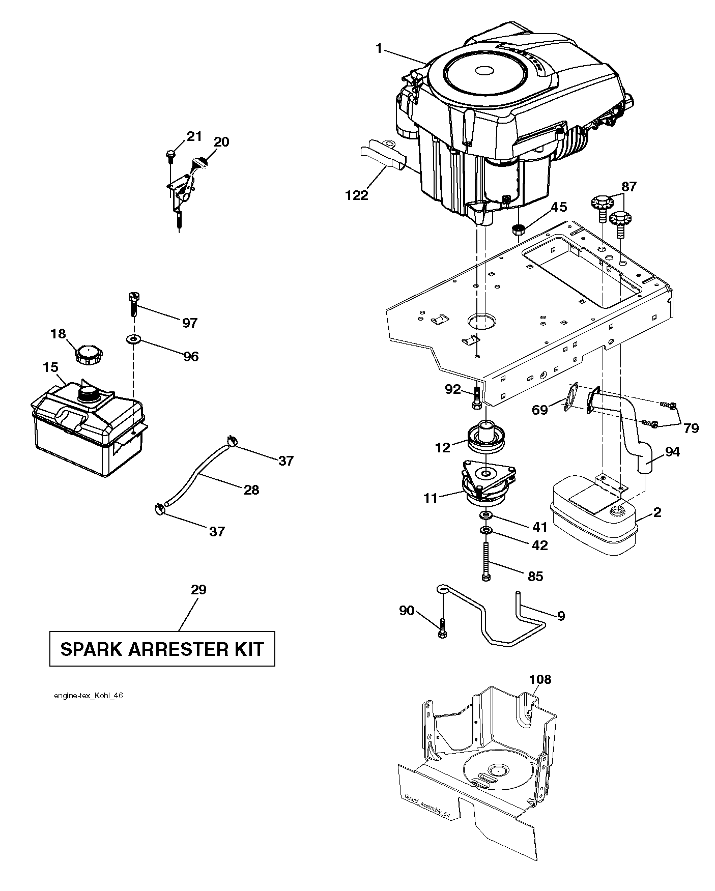 MOWER LIFT / DECK LIFT