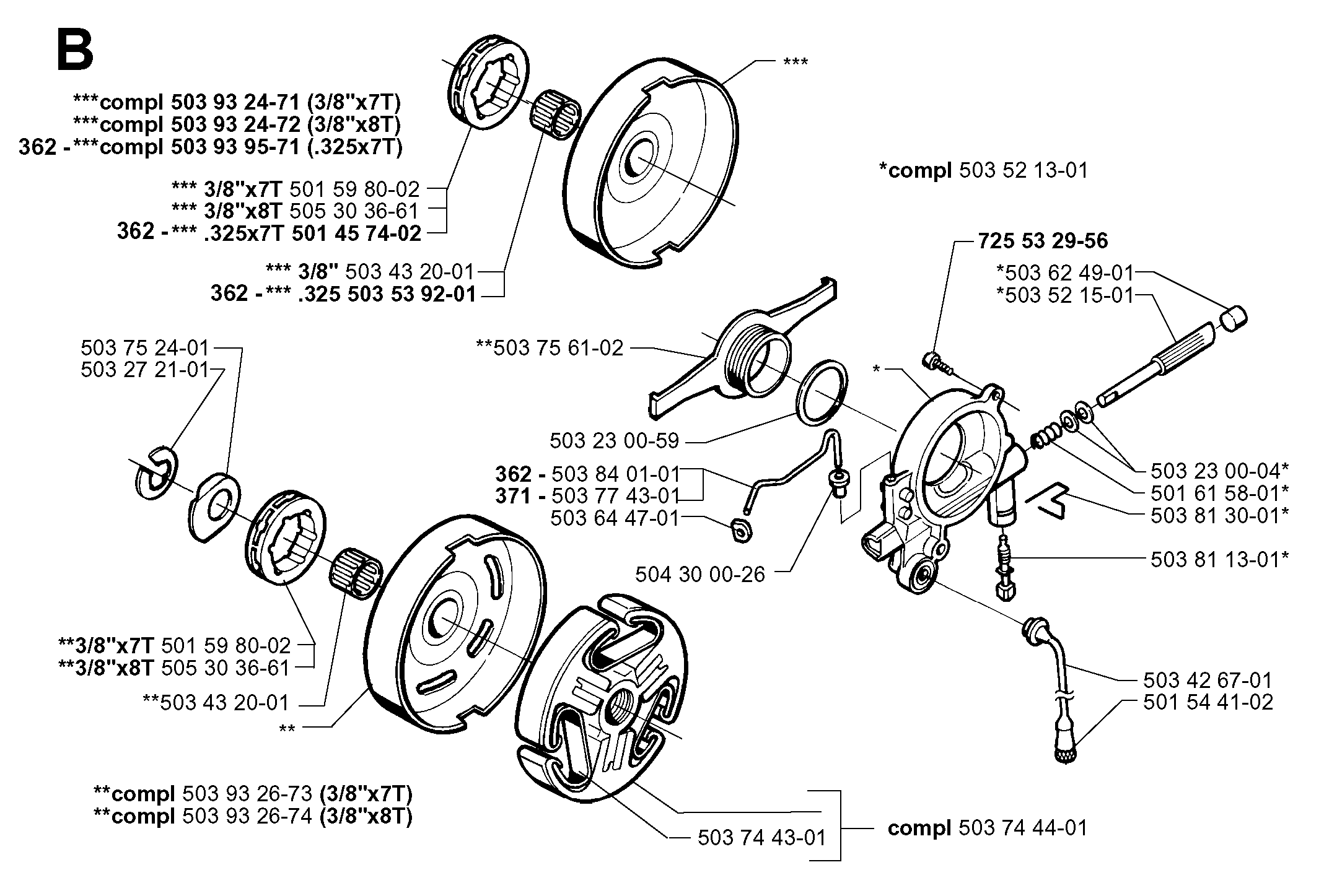CLUTCH & OIL PUMP