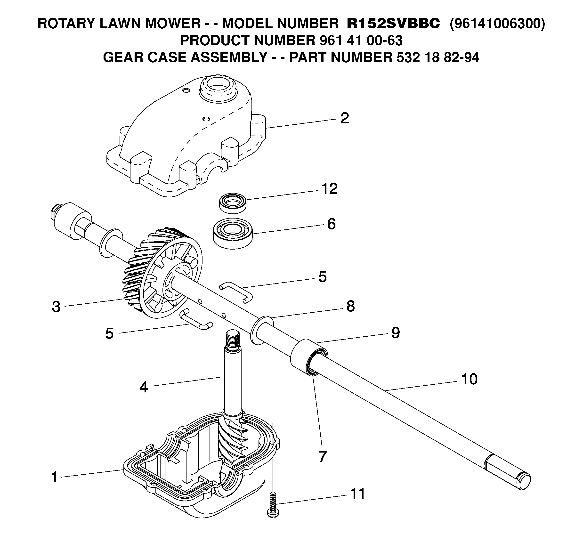 MOWER LIFT / DECK LIFT