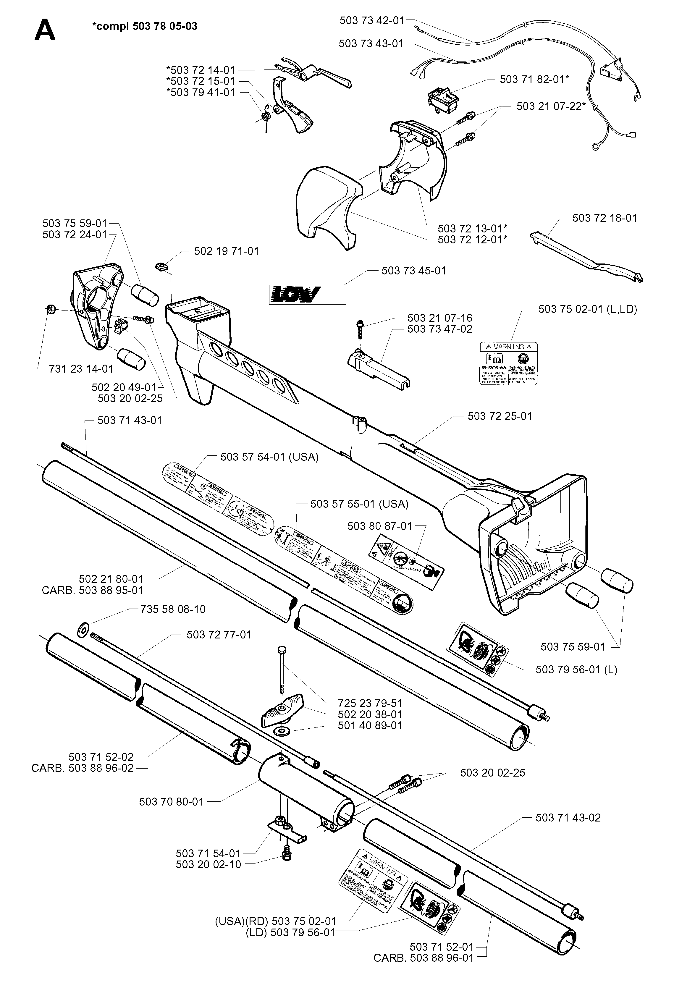 SHAFT & HANDLE
