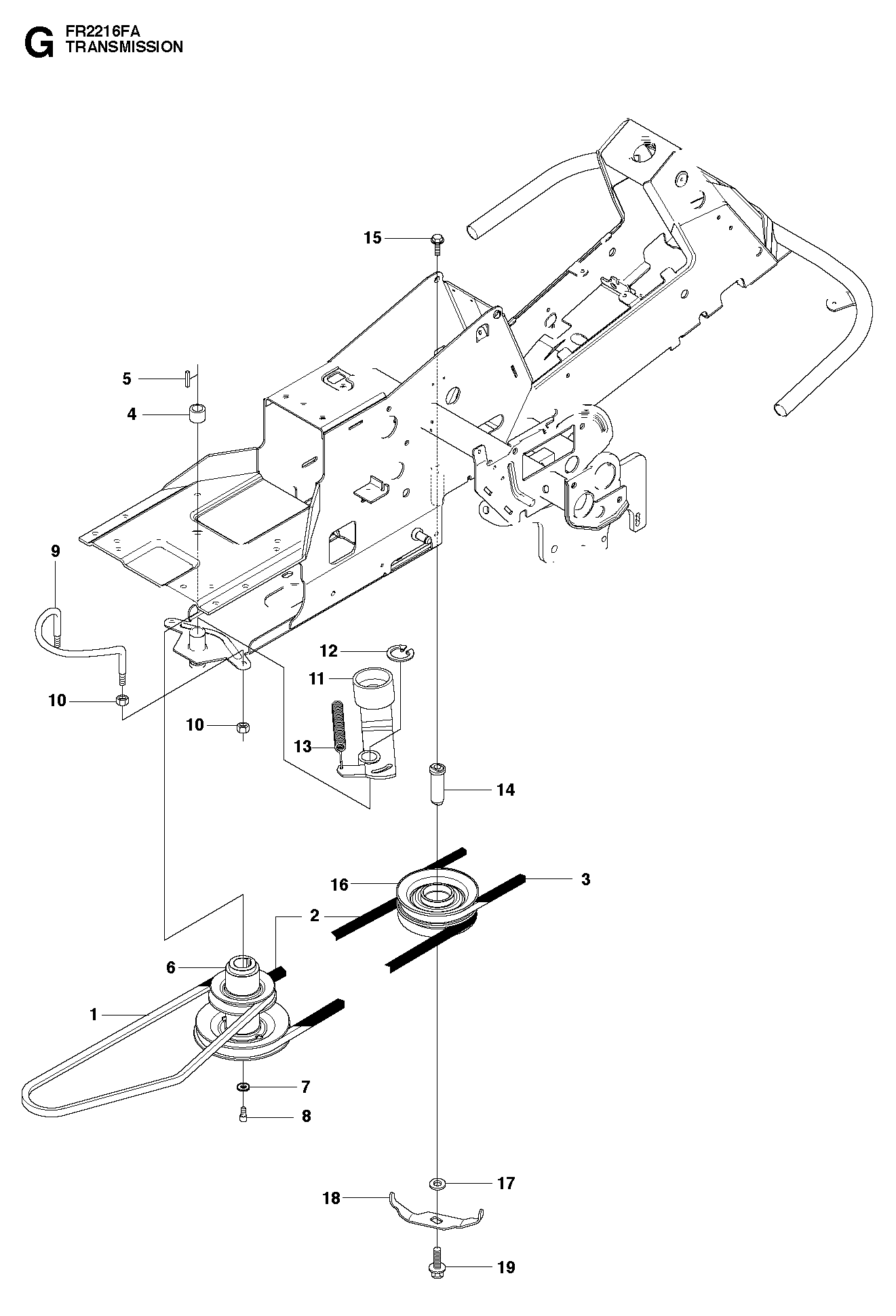 MOWER LIFT / DECK LIFT