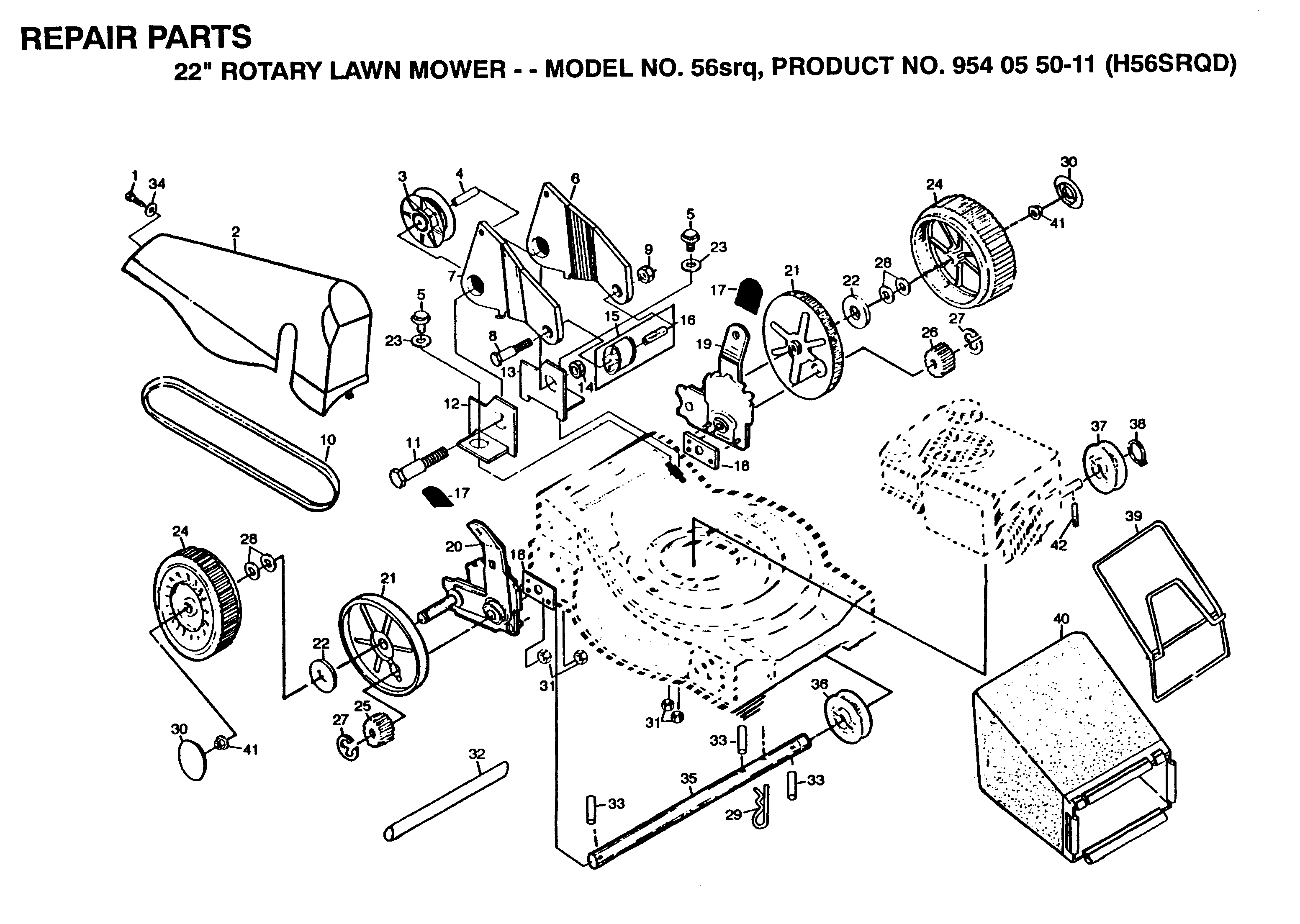 REPAIR PARTS