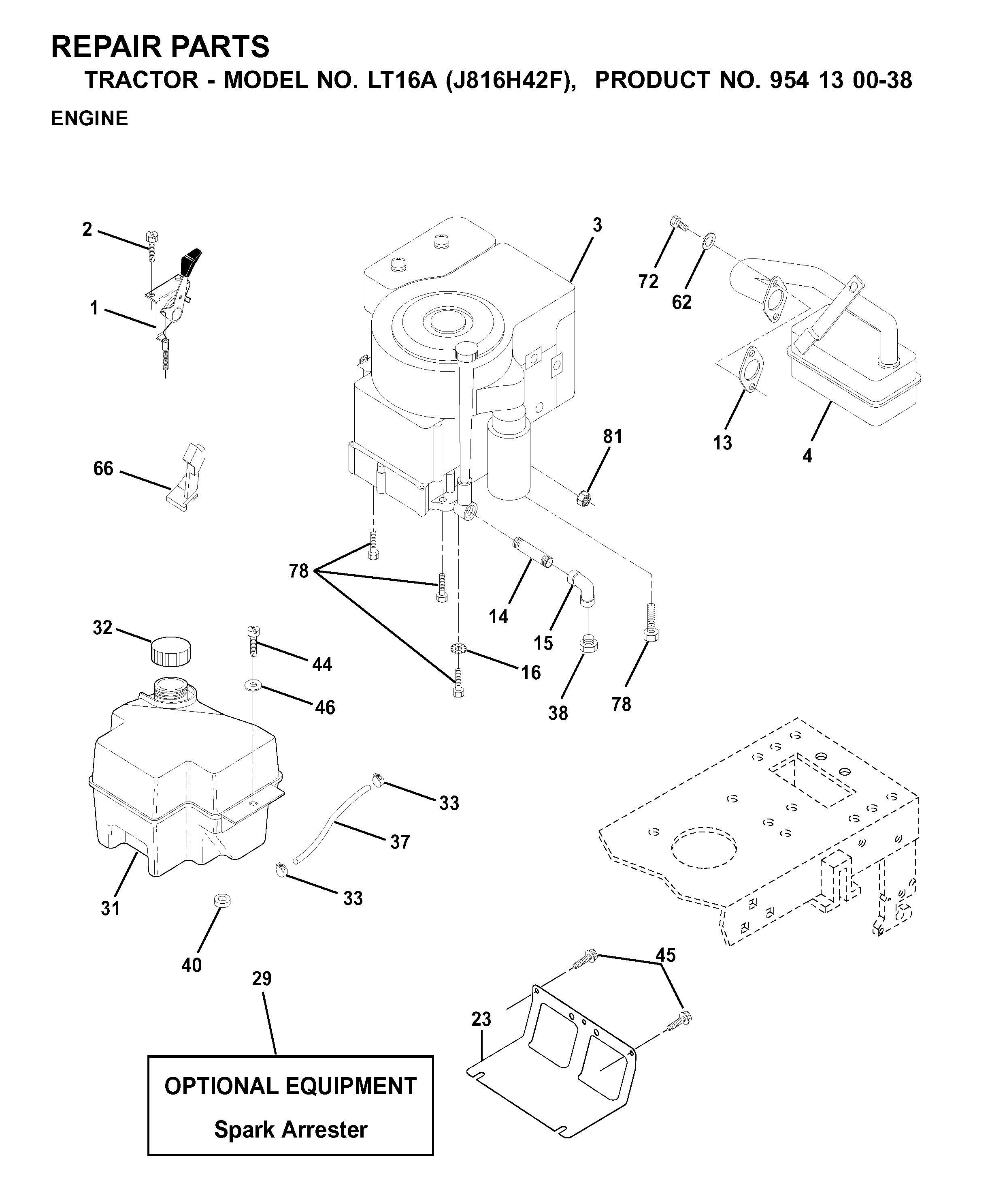 ENGINE & CUTTING EQUIPMENT
