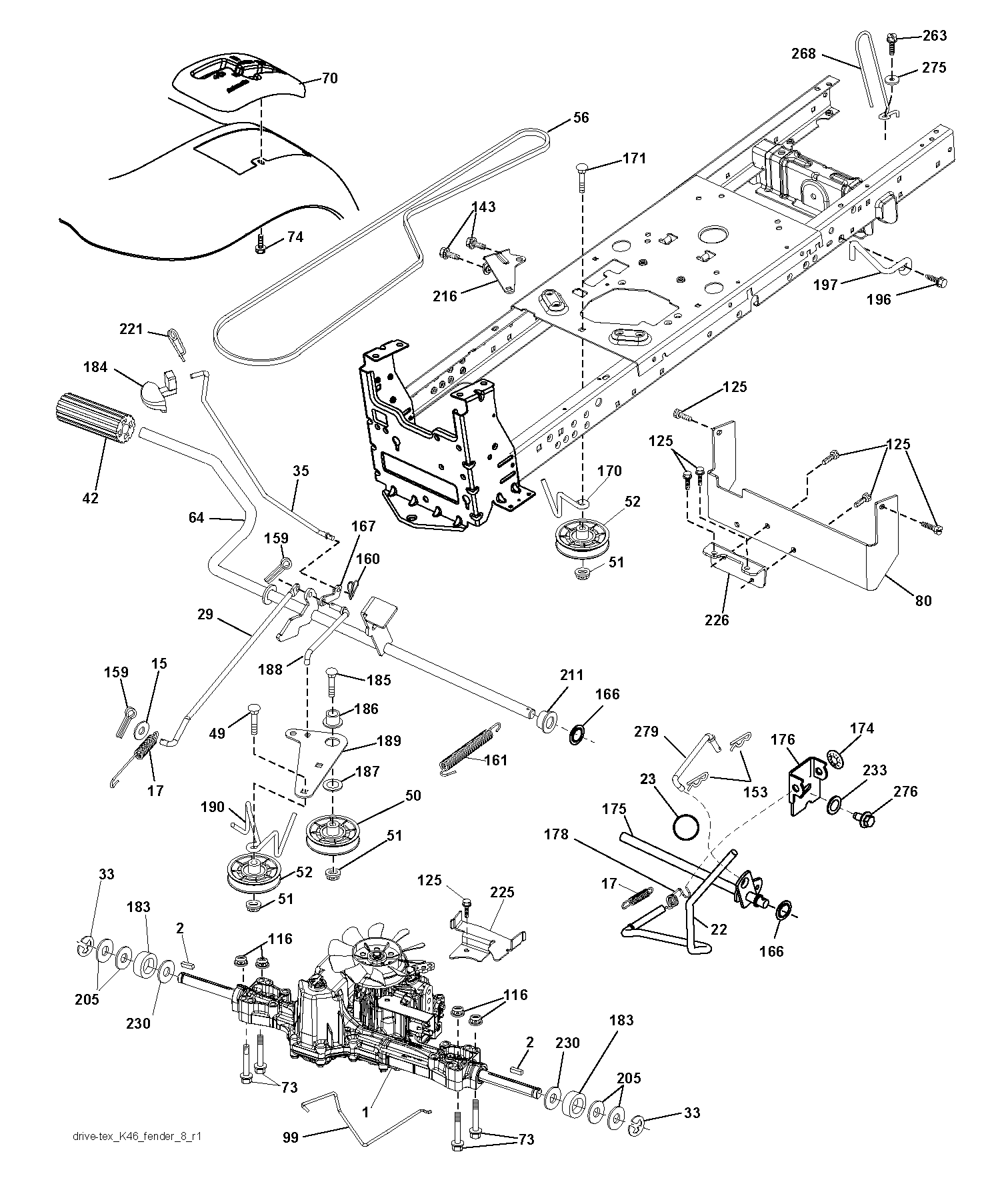 MOWER LIFT / DECK LIFT