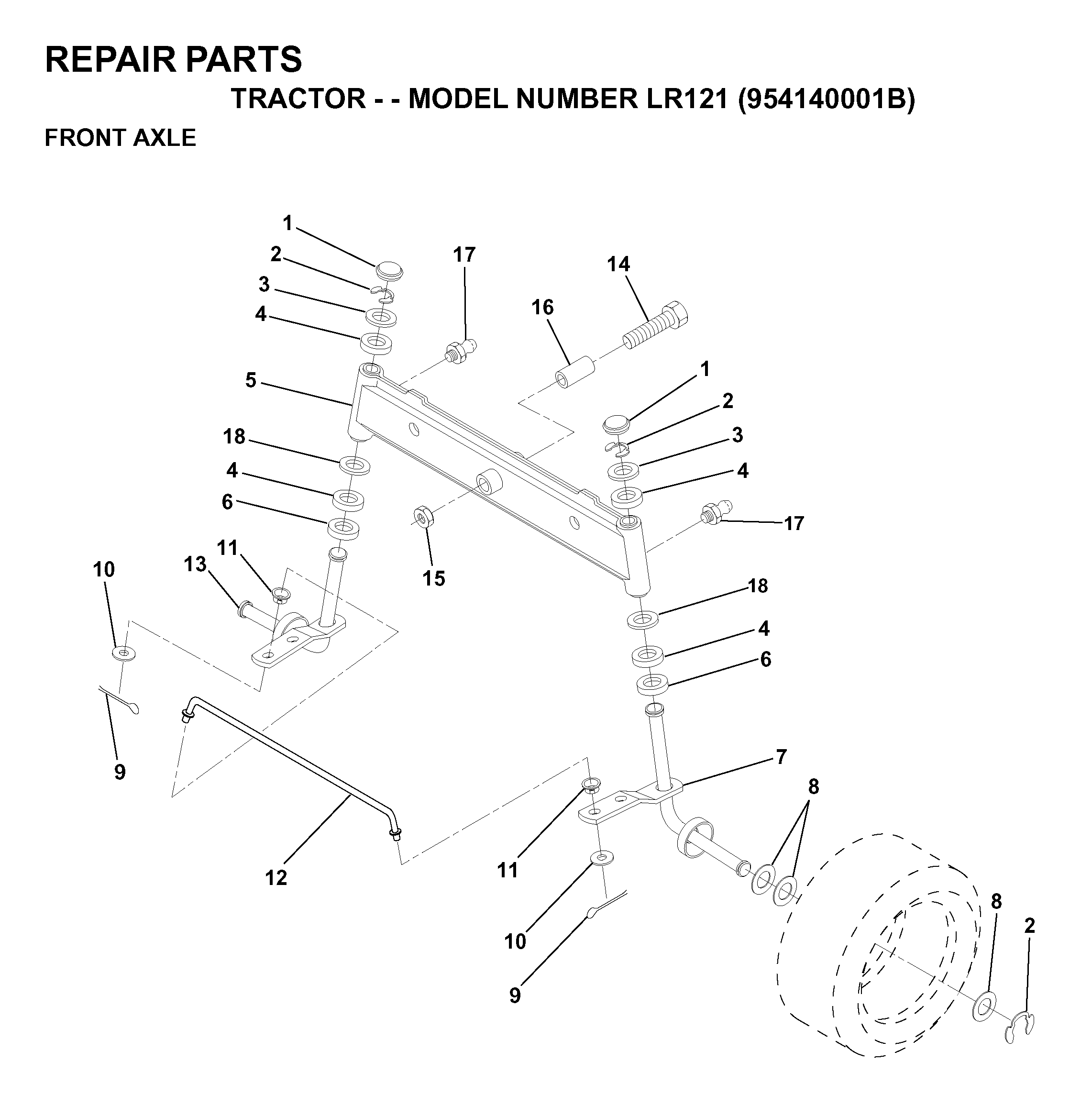 FRONT AXLE 