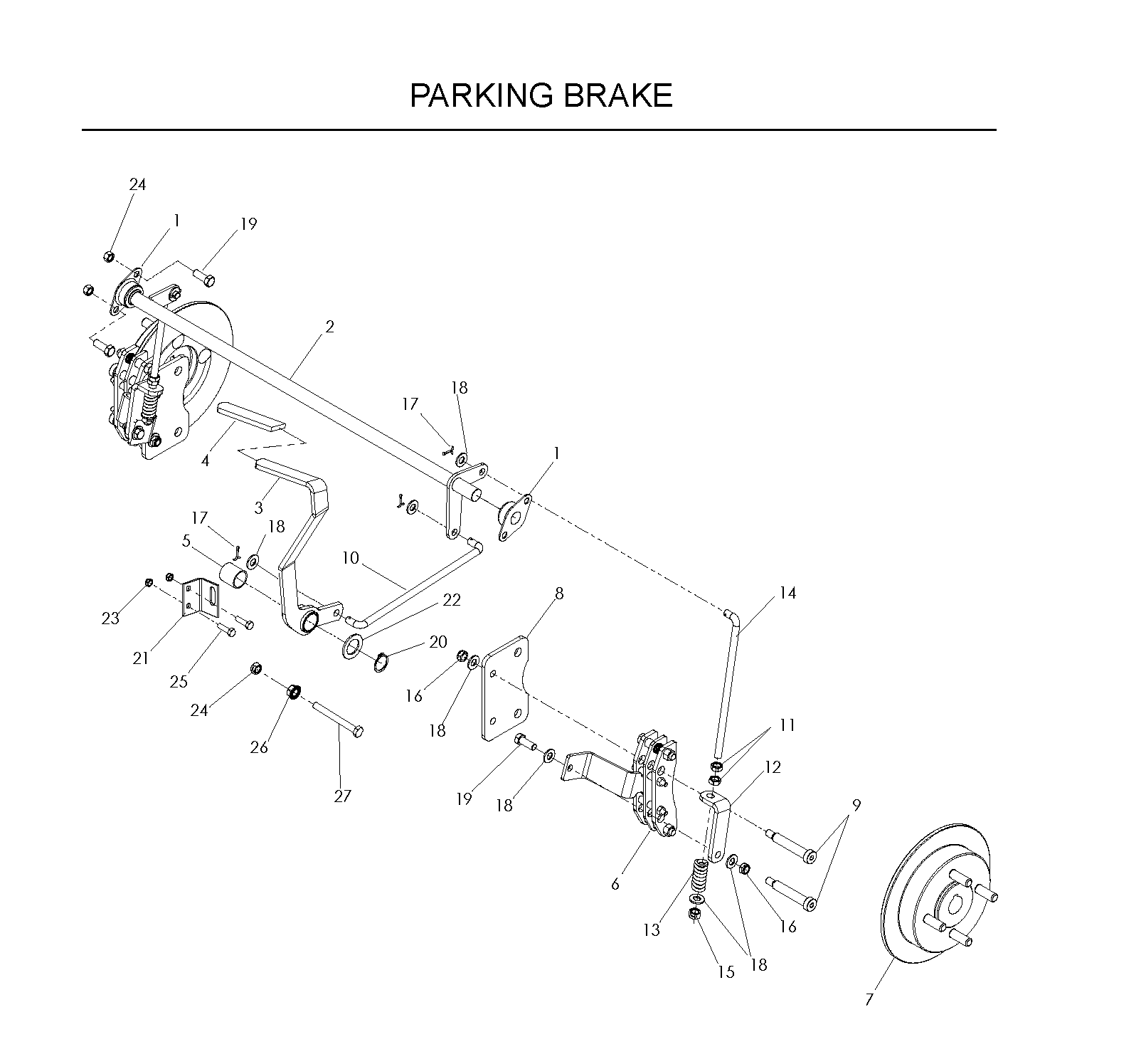 PARKING BRAKE