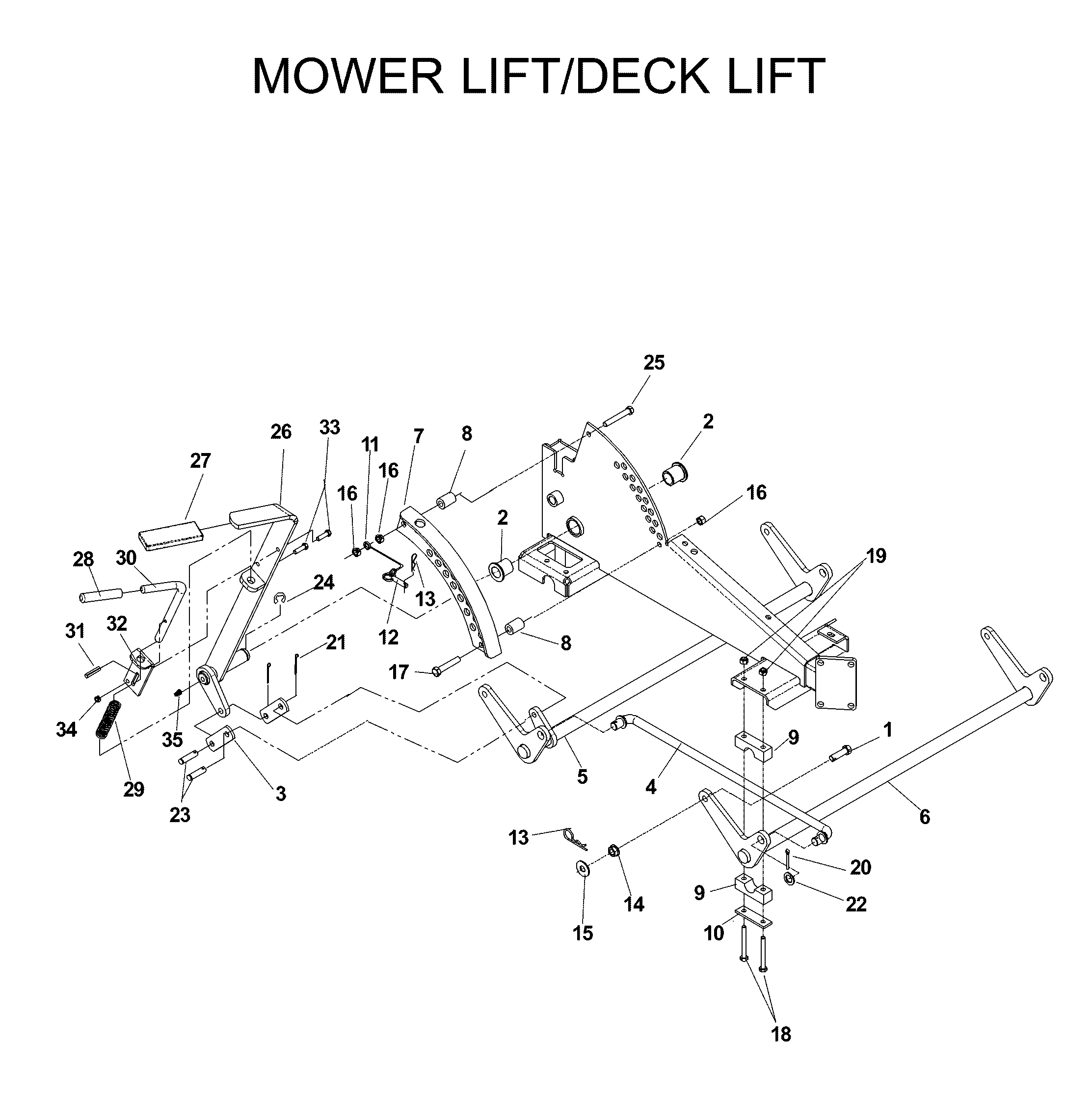 MOWER DECK / CUTTING DECK