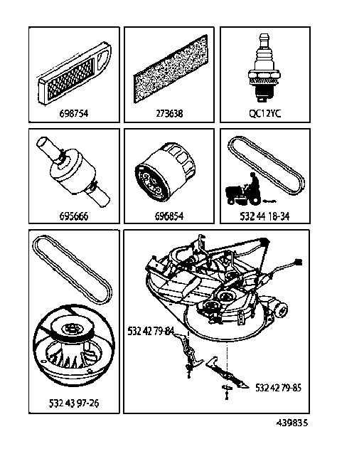 FREQUENTLY USED PARTS