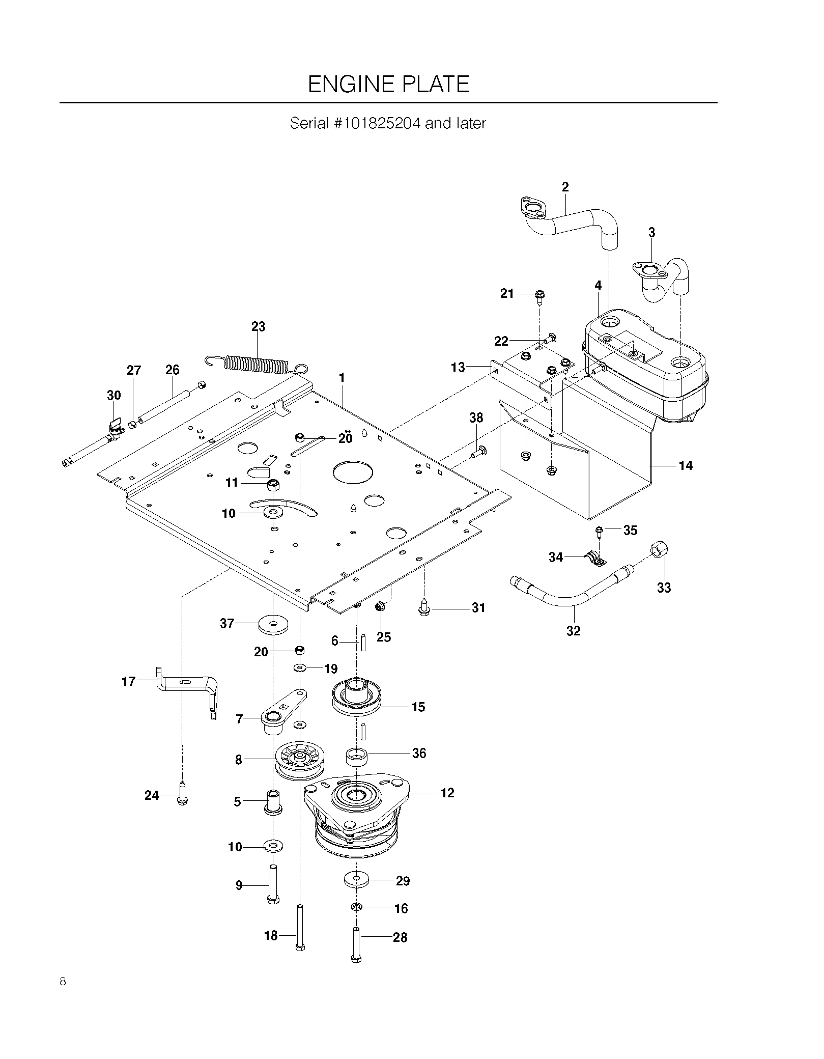 ENGINE PLATE