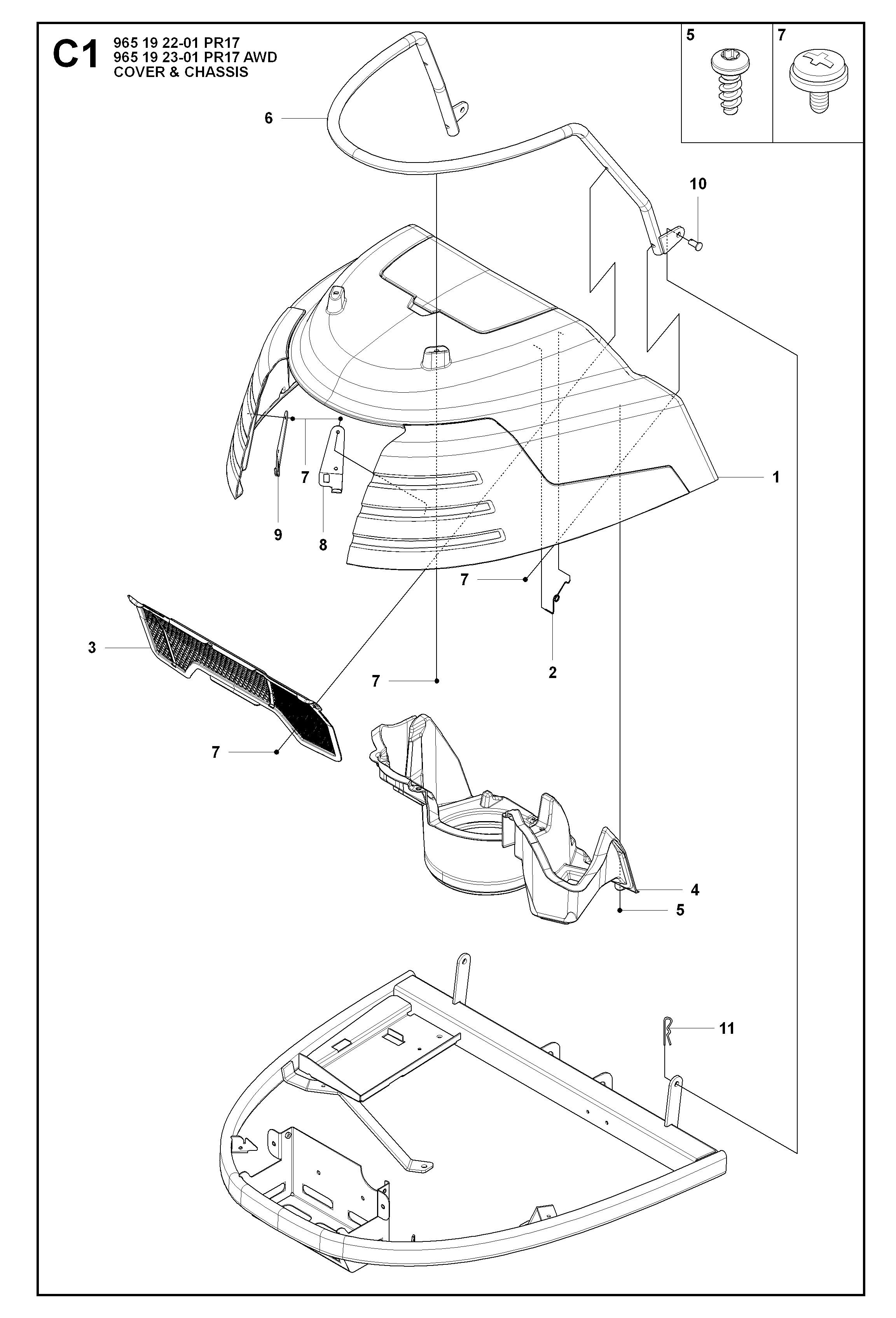 FREQUENTLY USED PARTS
