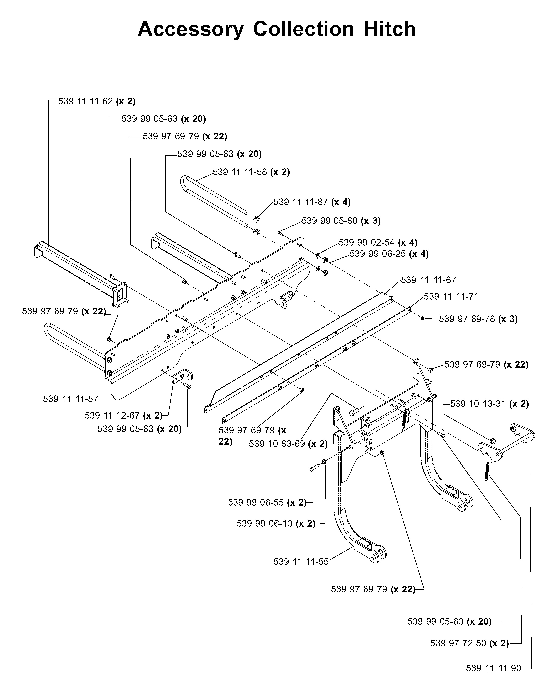 MOWER LIFT / DECK LIFT