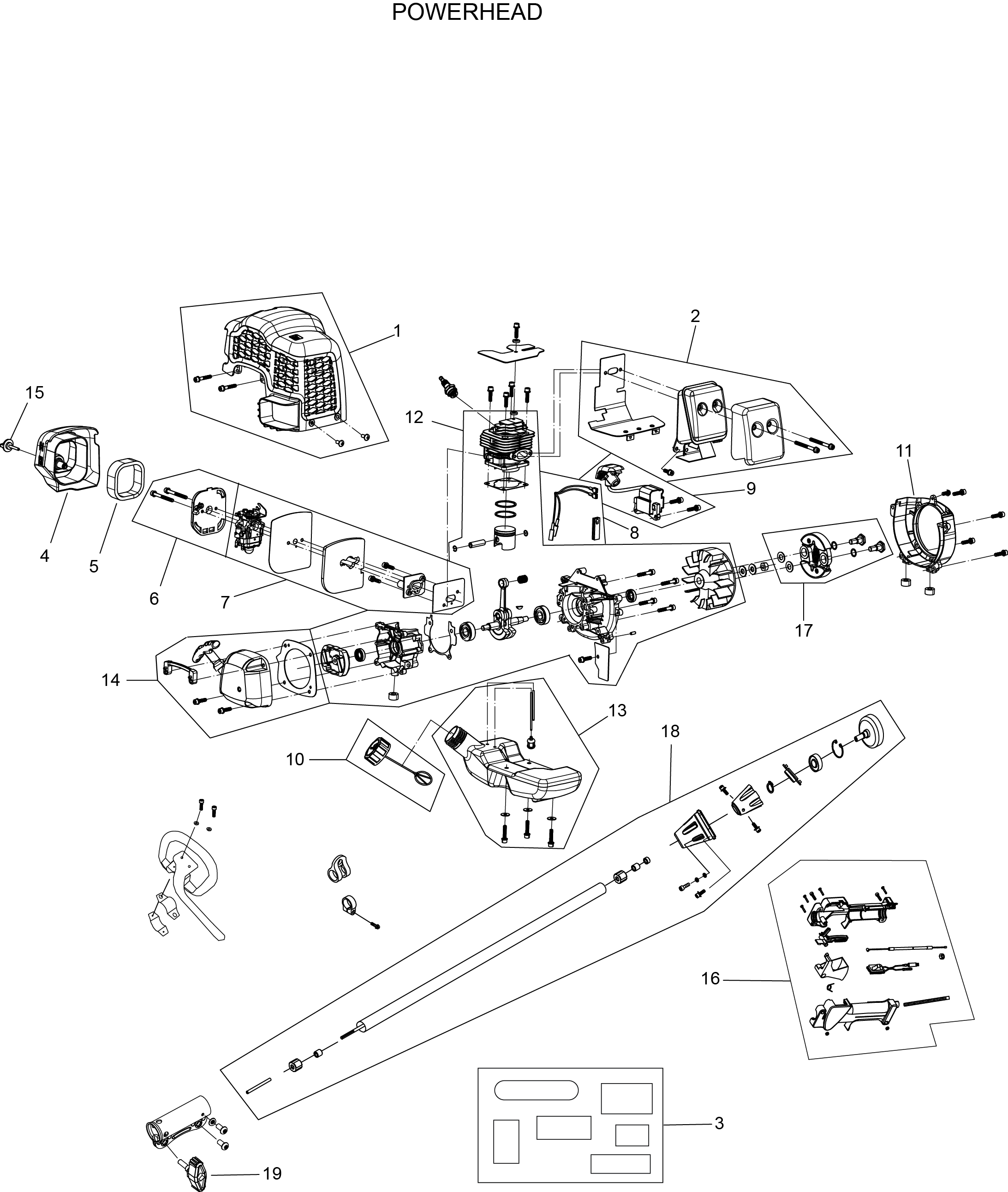 SECTOR GEAR / AXLE SUPPORT