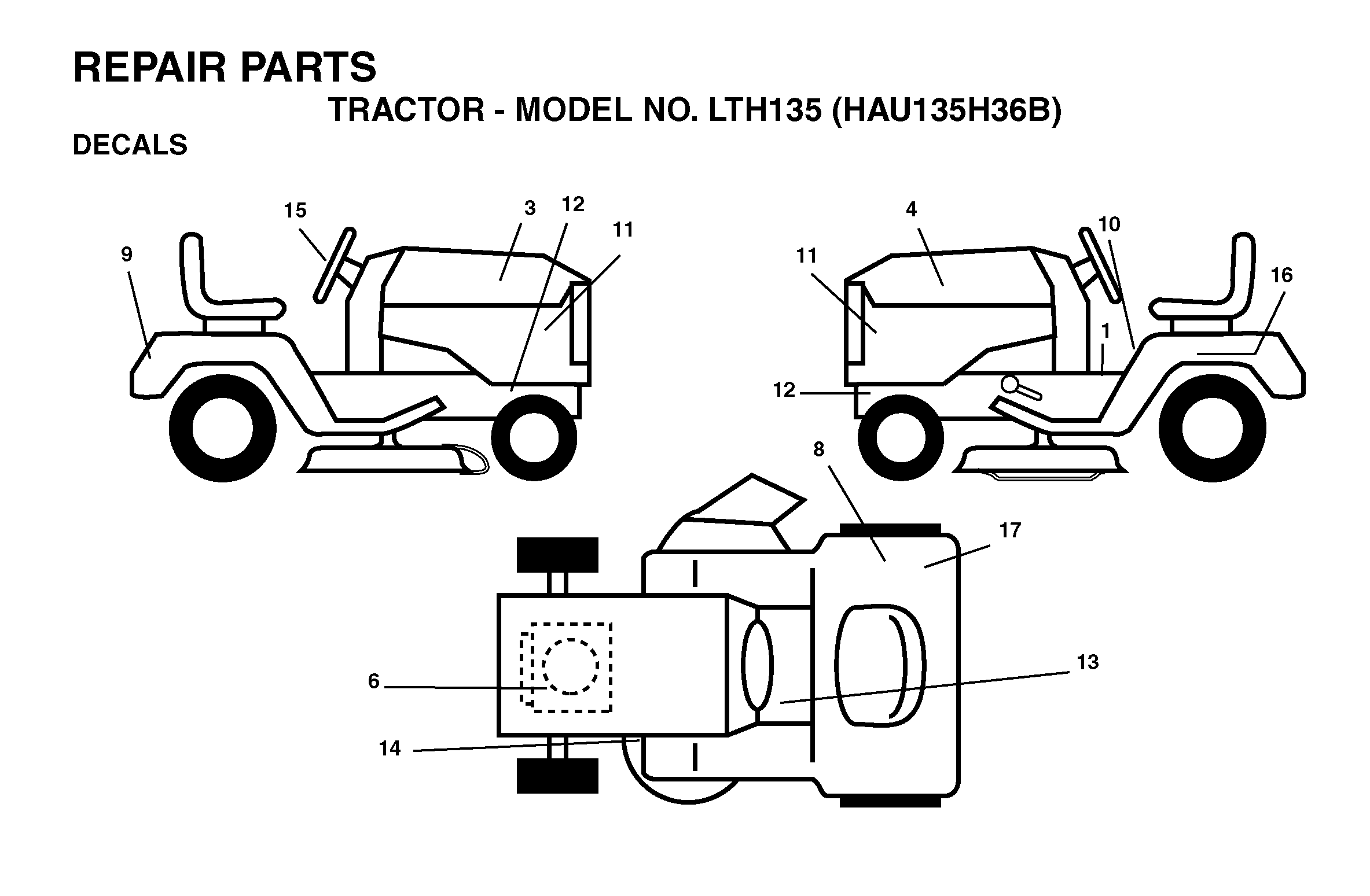 MOWER LIFT / DECK LIFT