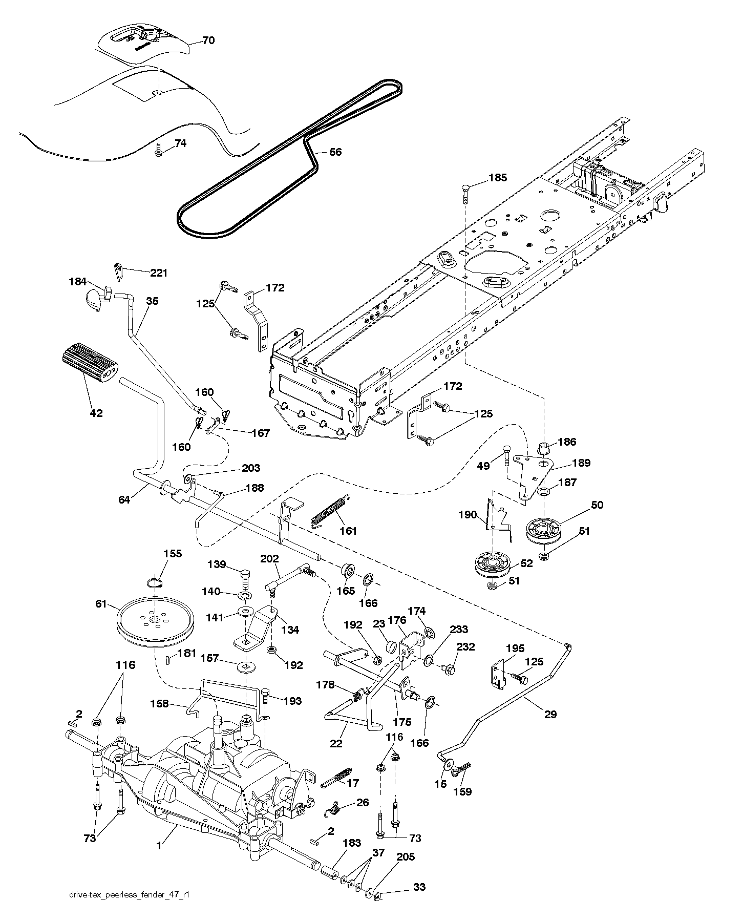 MOWER DECK / CUTTING DECK