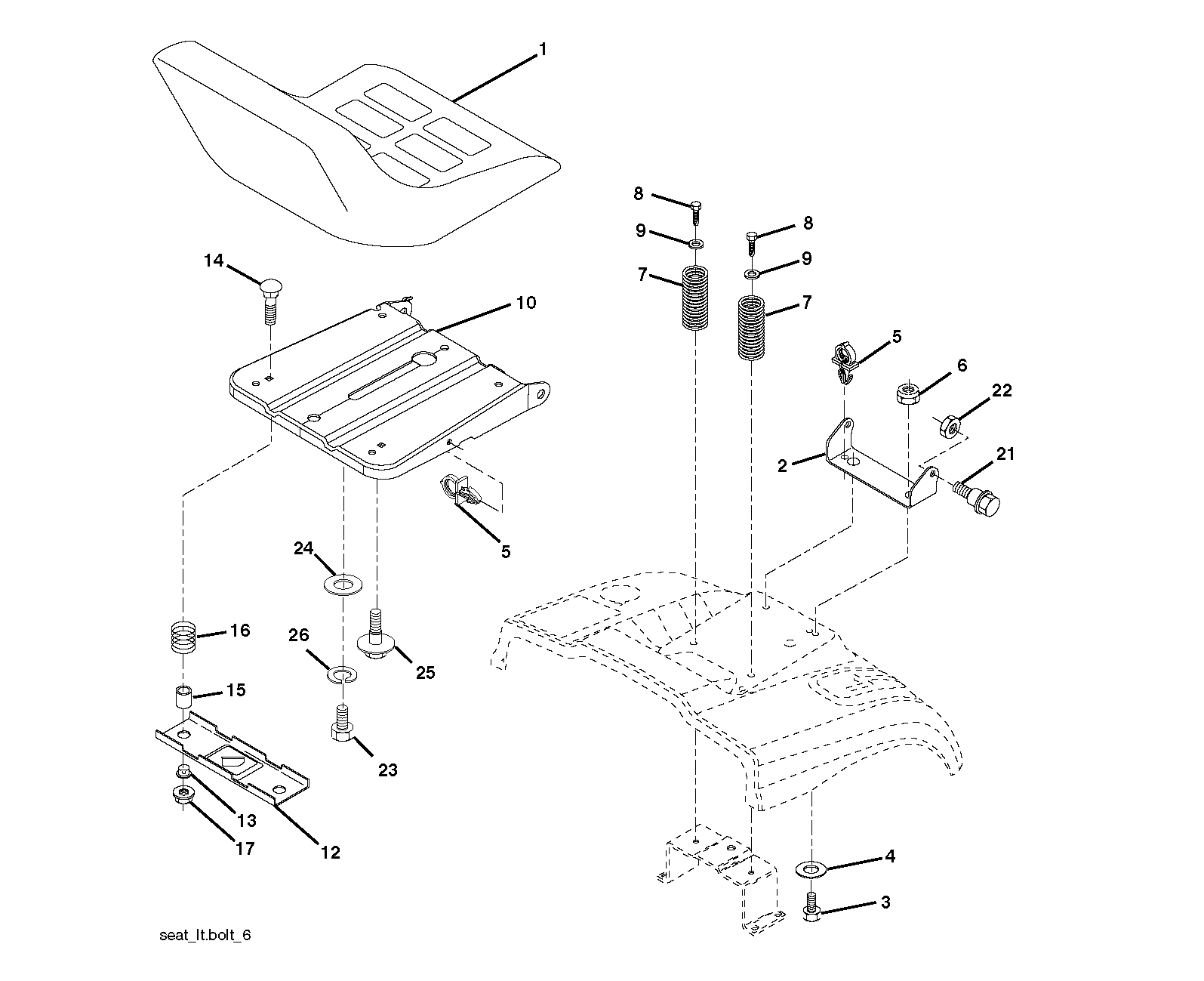 MOWER DECK / CUTTING DECK
