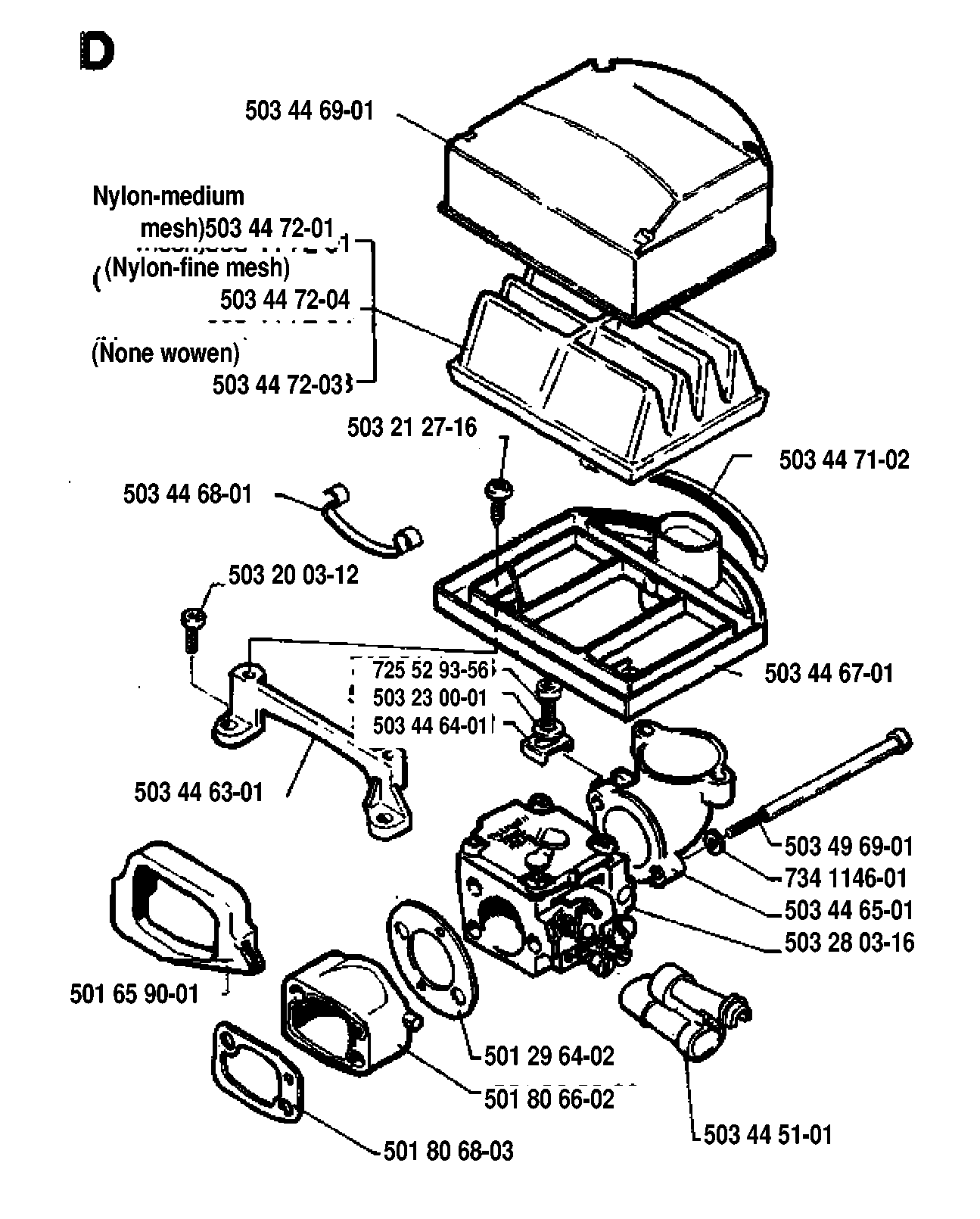 CARBURETOR & AIR FILTER